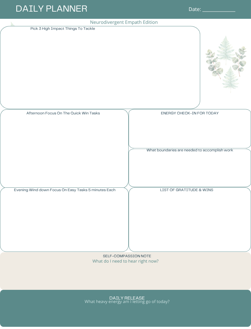 free planner