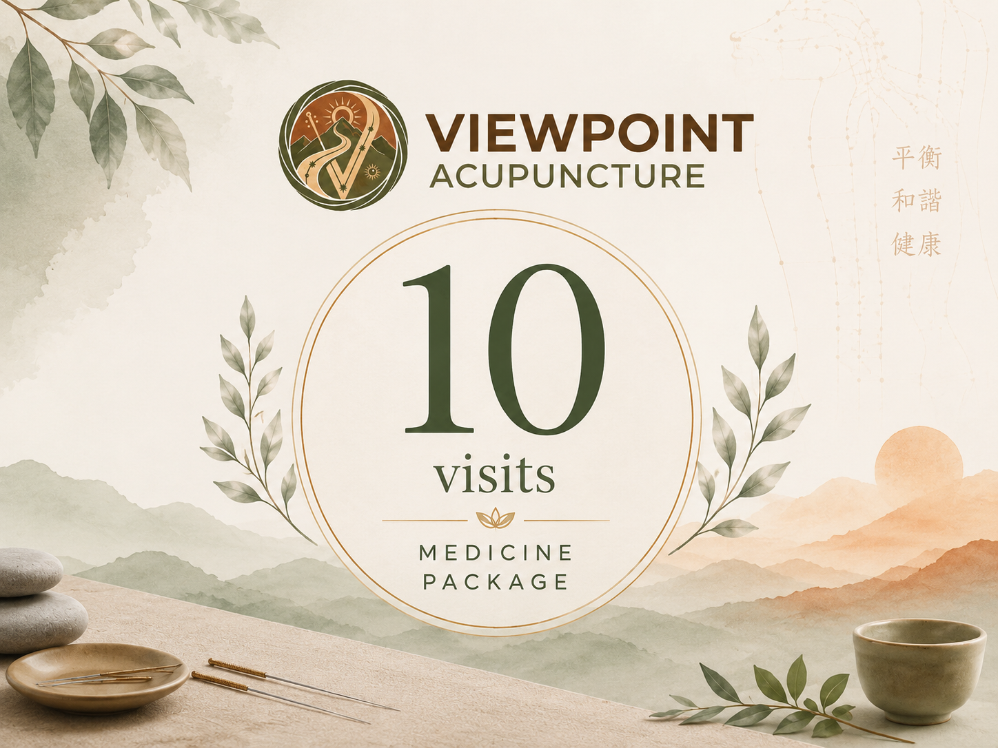 10-Pack Chinese Medicine Package