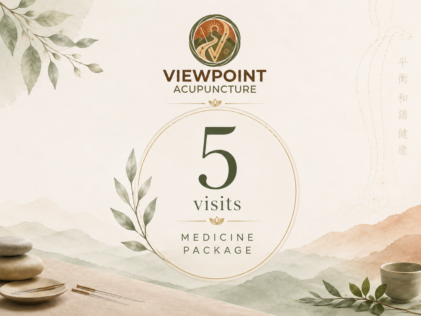 5-Pack Acupuncture Package
