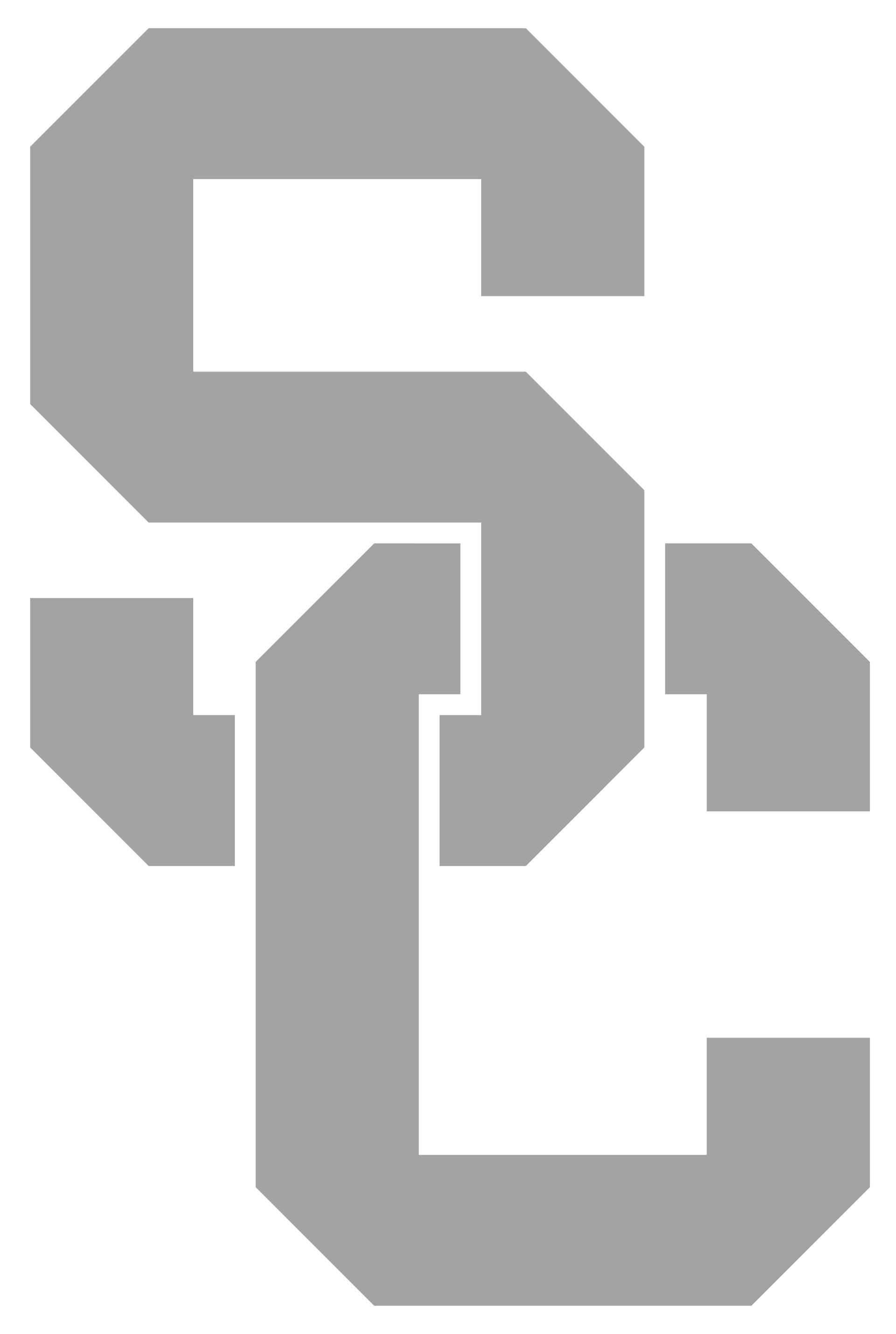 Gray octagonal stop sign with a white border and black background inside the shape.
