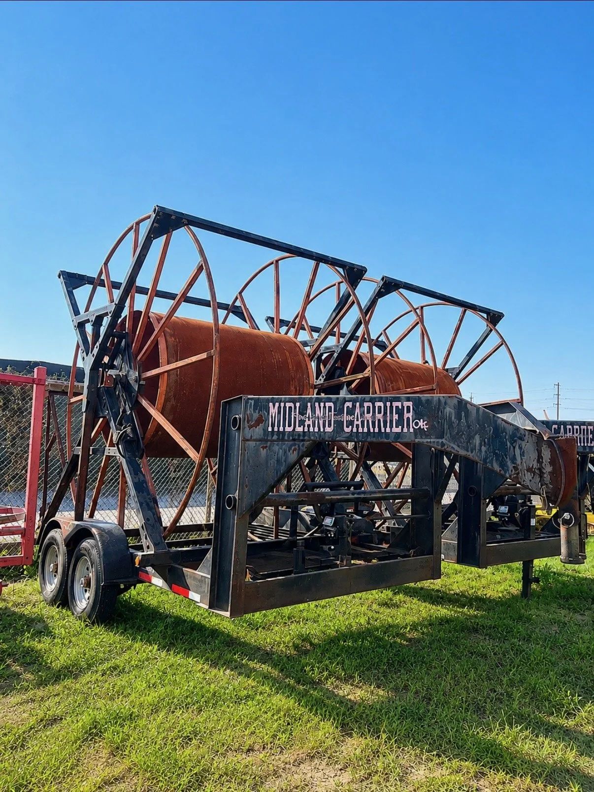 Layflat Hose Reel Trailers