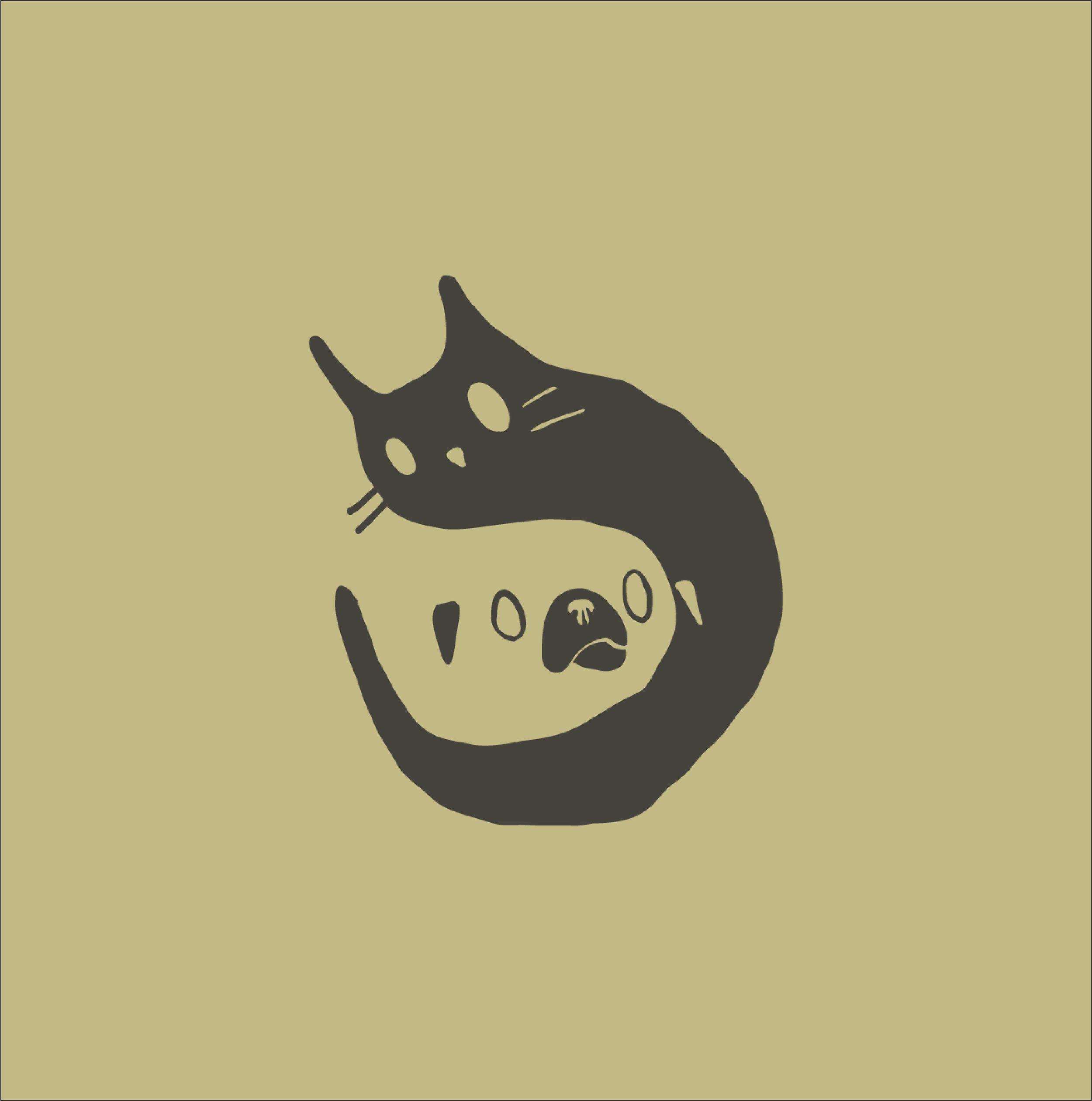 Logo for Ohana pet care company in Louisville, Kentucky 
