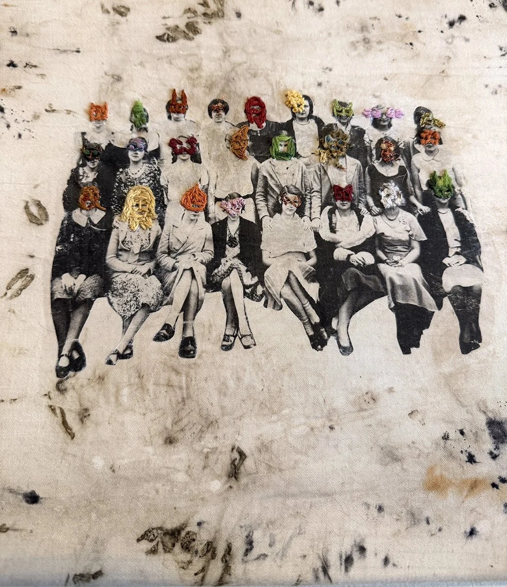 detail of childless cat women II
