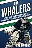 Book cover titled 'The Whalers' by Pat Pickens, featuring an illustration of a whale and a harpoon.