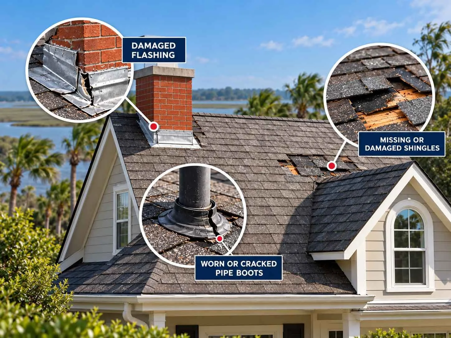 common reasons for roof leaks