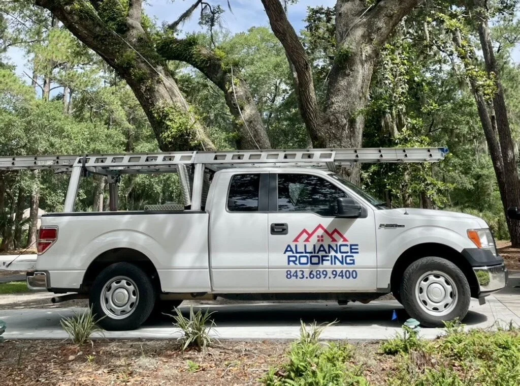 Alliance Roofing Service Truck