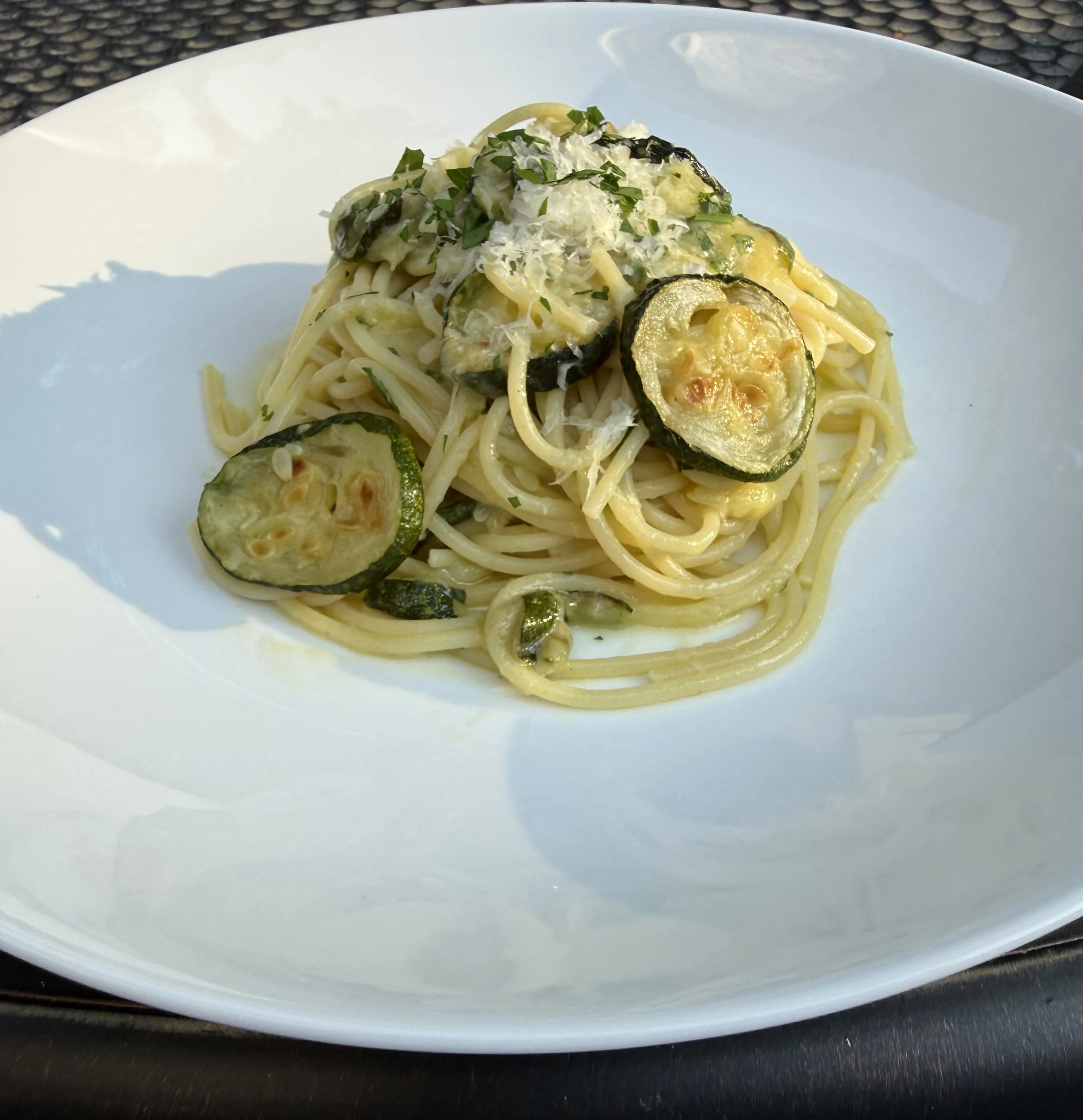 Zucchini and Lemon Pasta