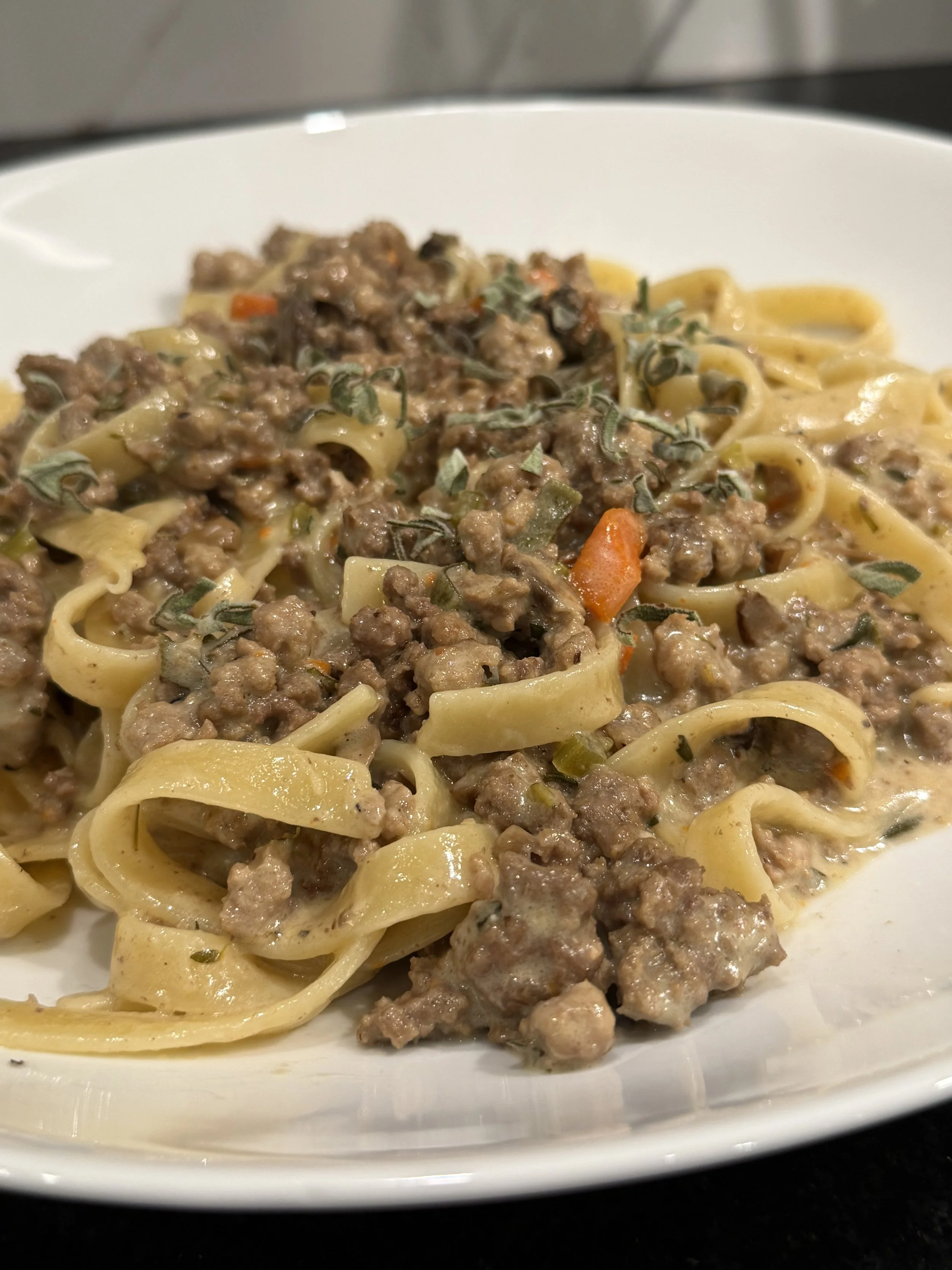 White Bolognese