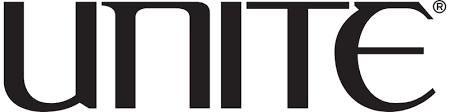 The word 'UNITE' in bold black letters on a white background.