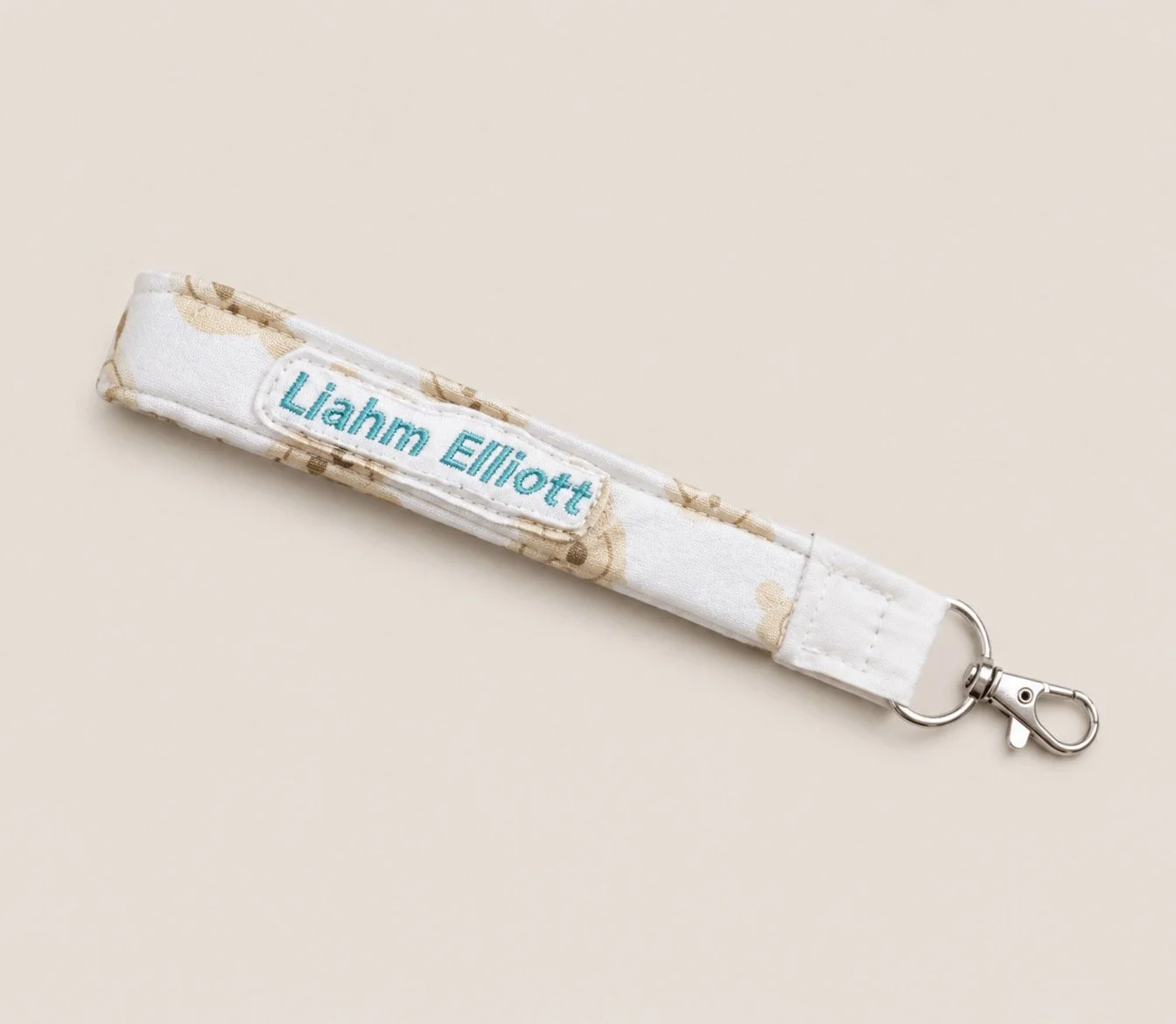 Embroidered Memory Wristlet