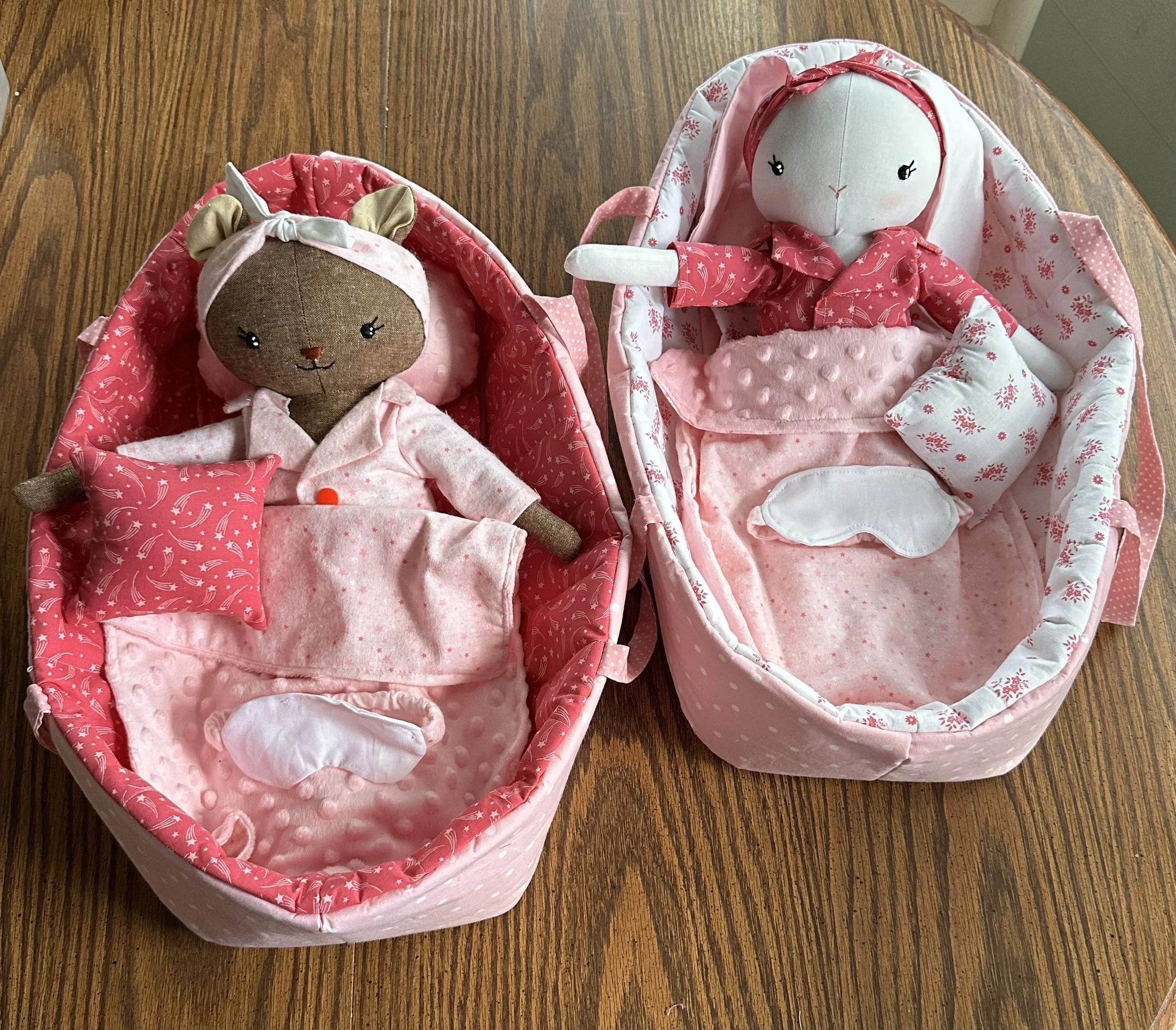 Heirloom Animal Doll Bed