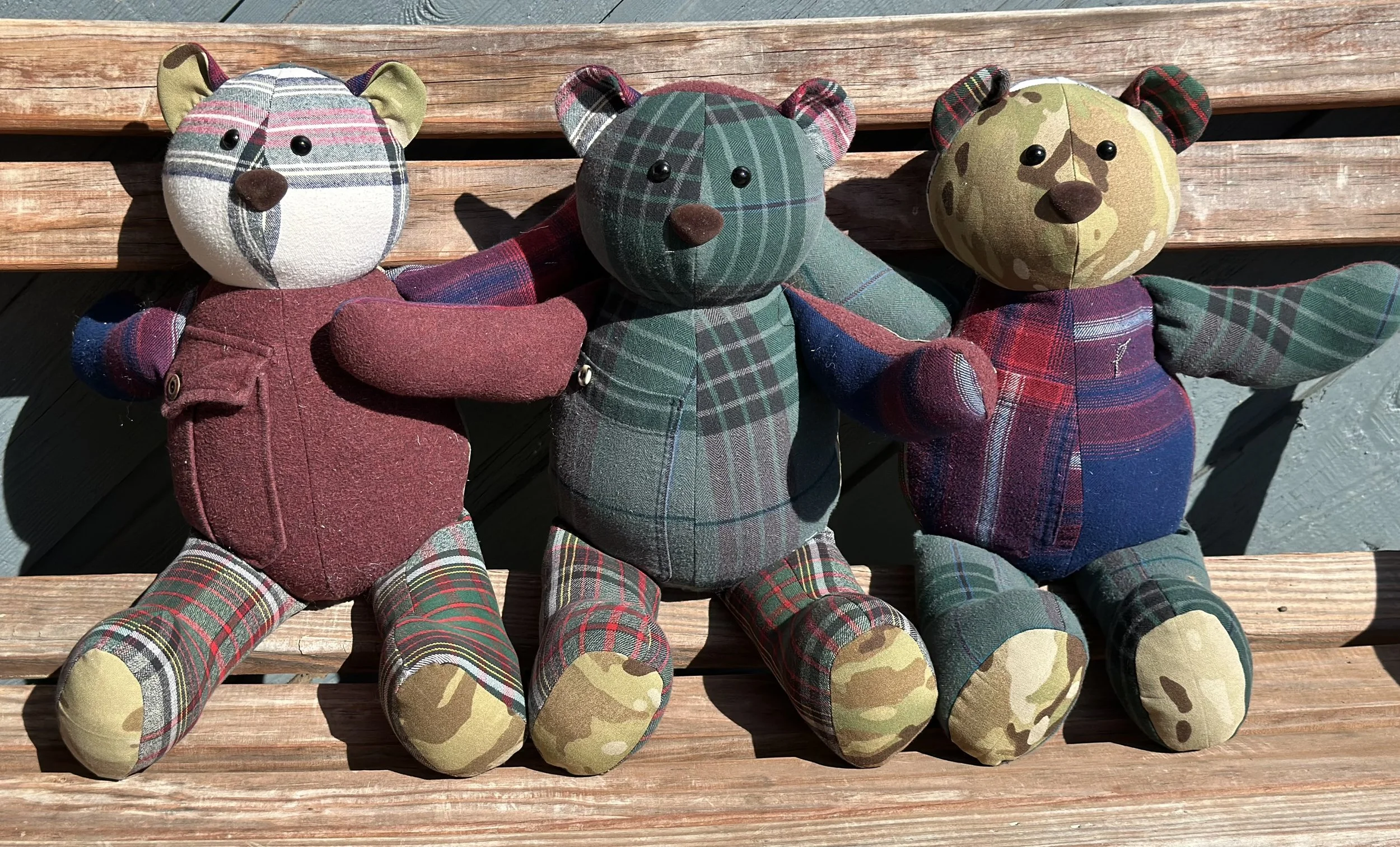Patchwork Memory Bear