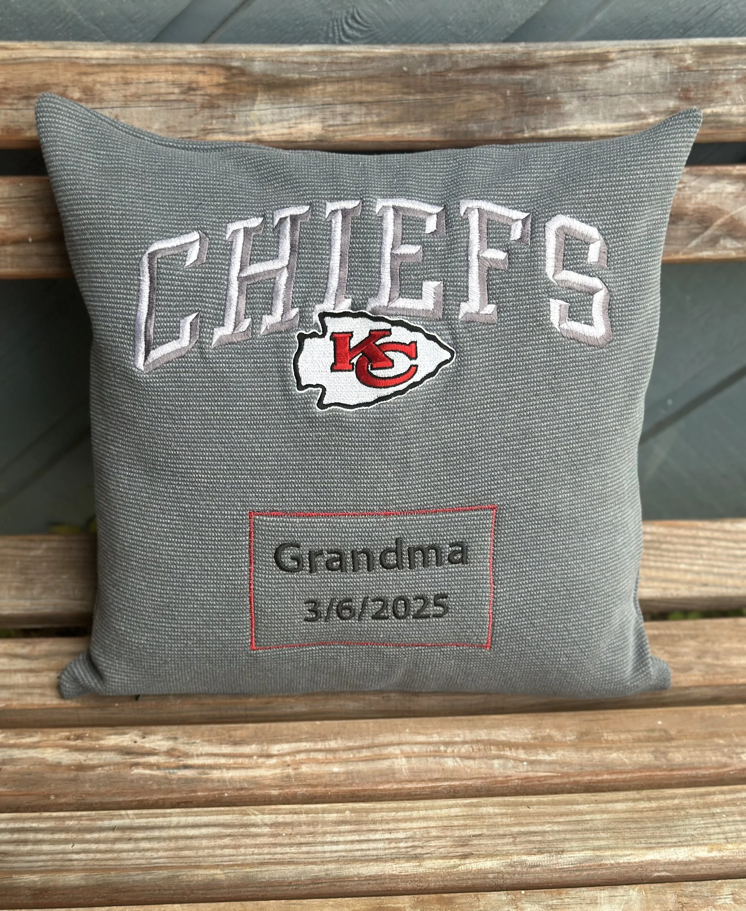 Two Garment Memory Pillow