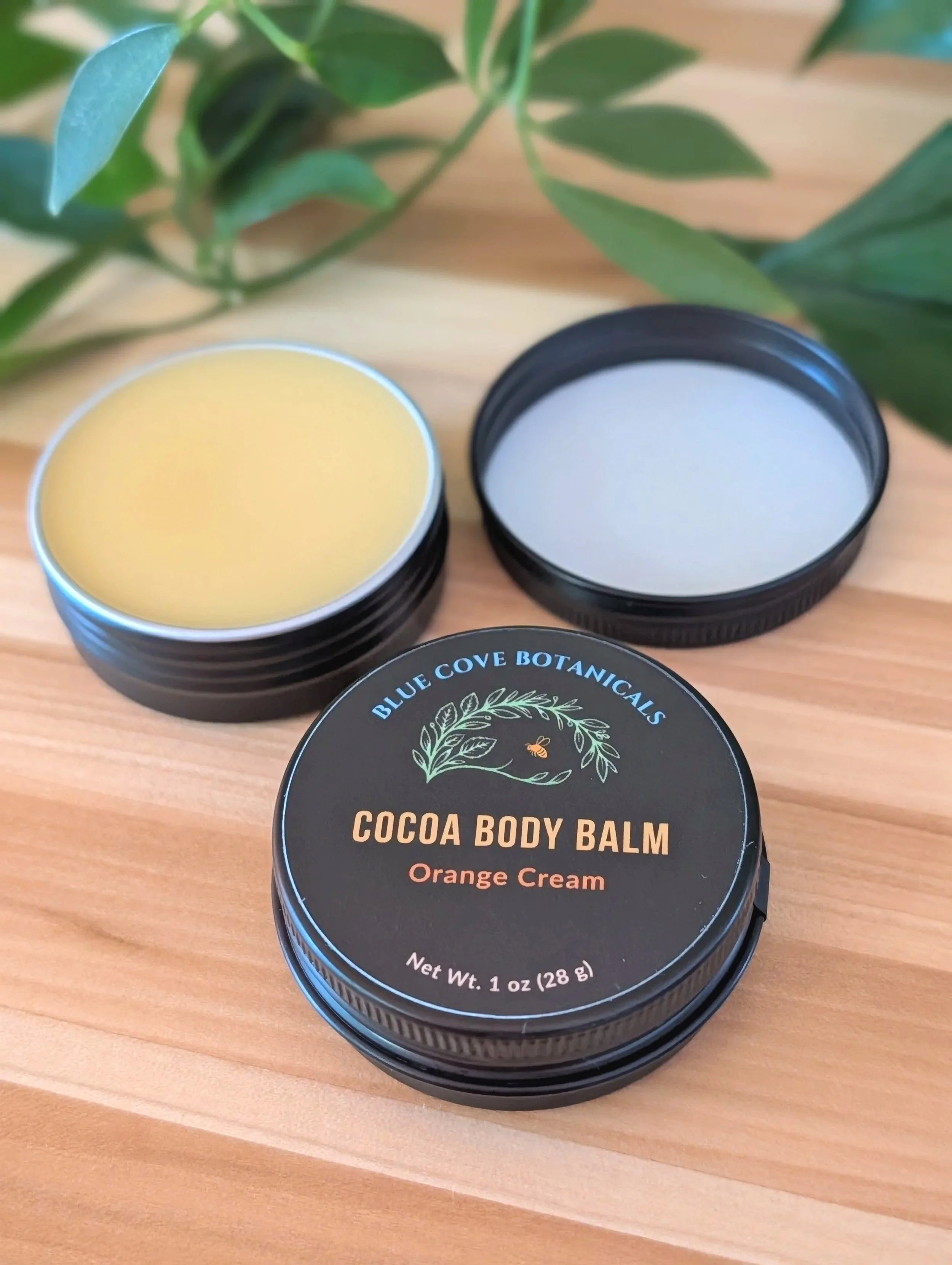 Cocoa Body Balm – Orange Cream - 1 oz Tin