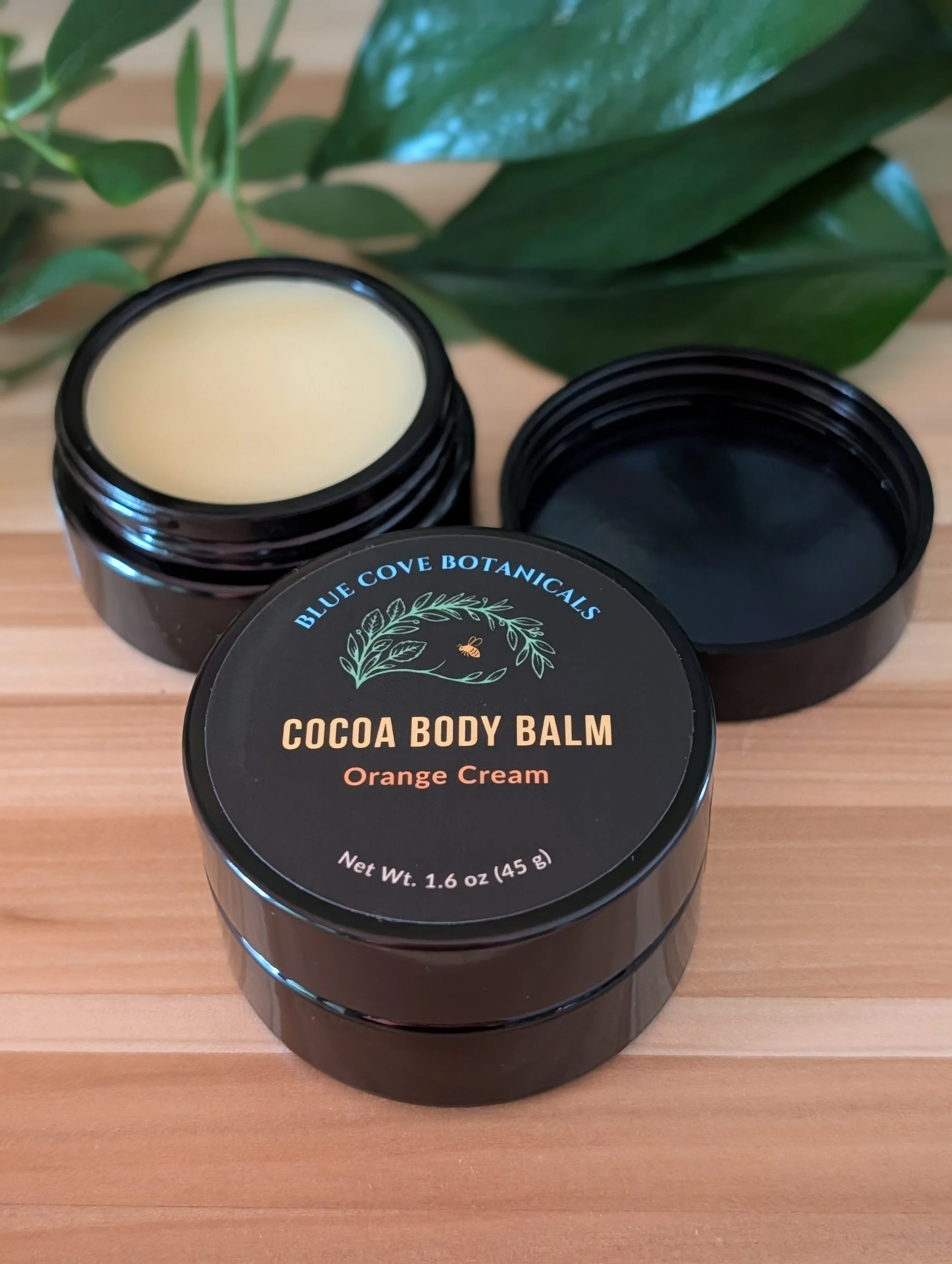 Cocoa Body Balm – Orange Cream - 1.6 oz Jar