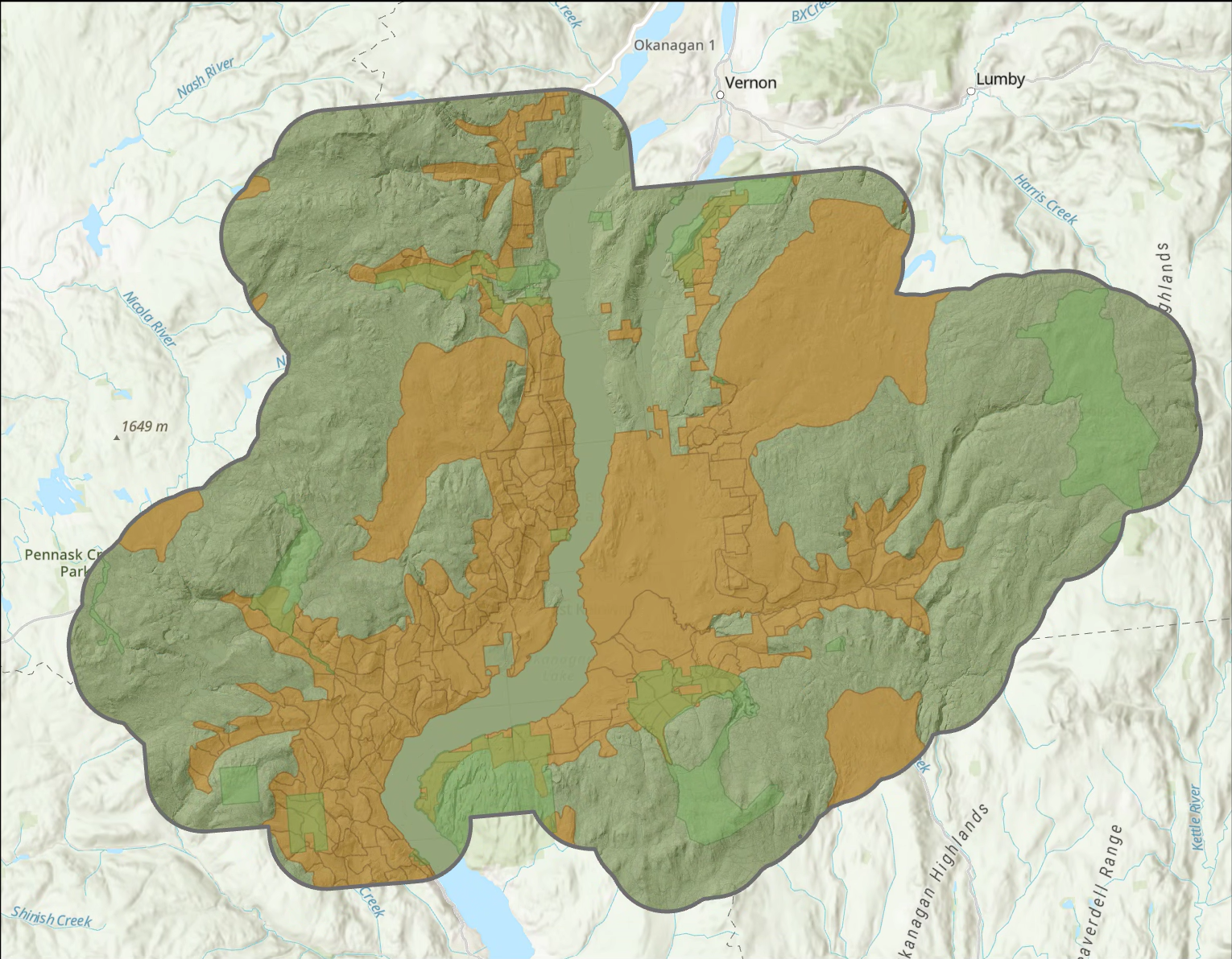 Compiled ecological, forest, conservation, and wildlife habitat datasets clipped to the study area to create a consistent input package for suitability modelling.