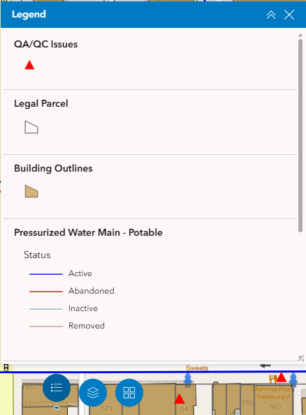 Municipal Infrastructure Review Viewer﻿ Legend.png