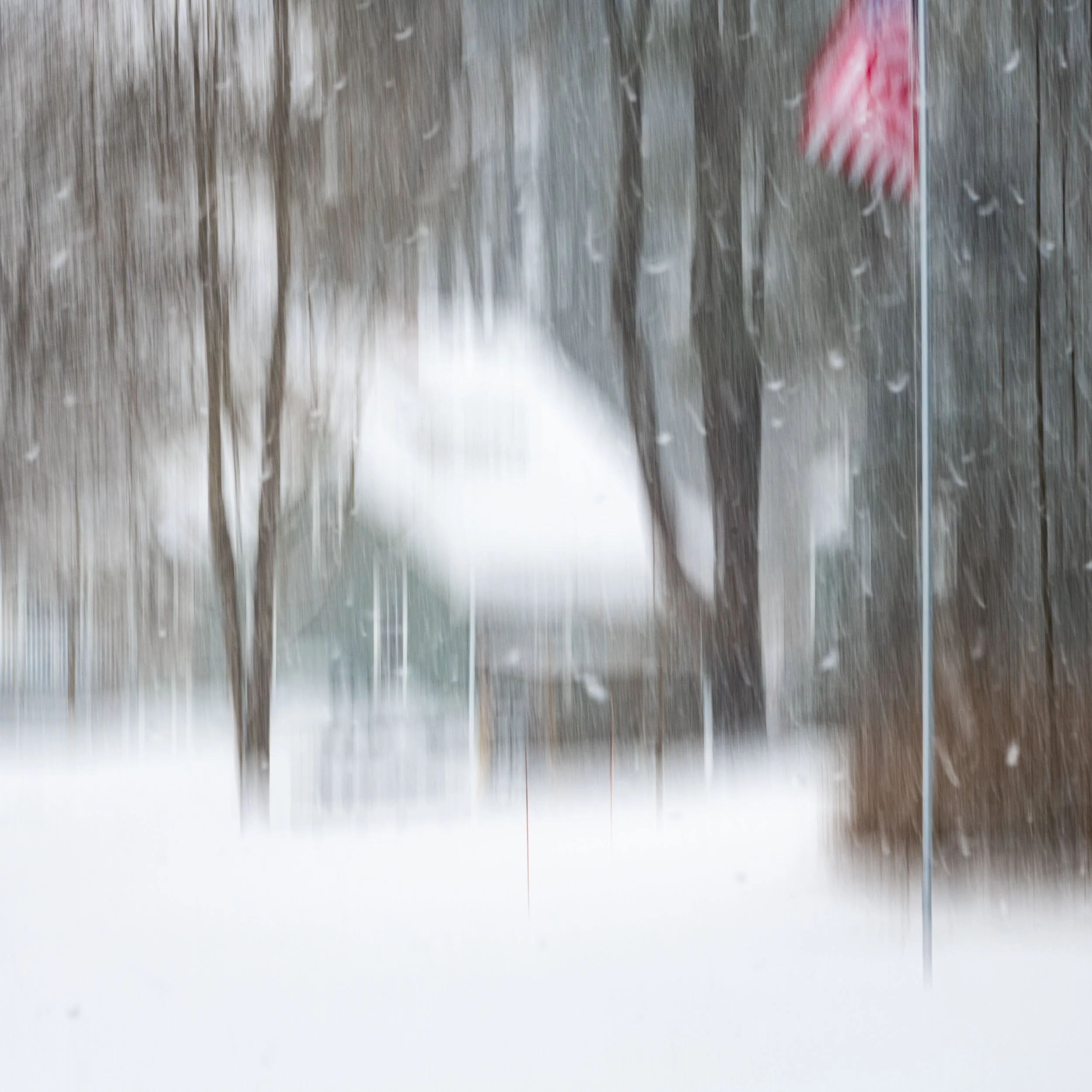 Motion & Blur-015-House with Flag, Maine Winter.jpg