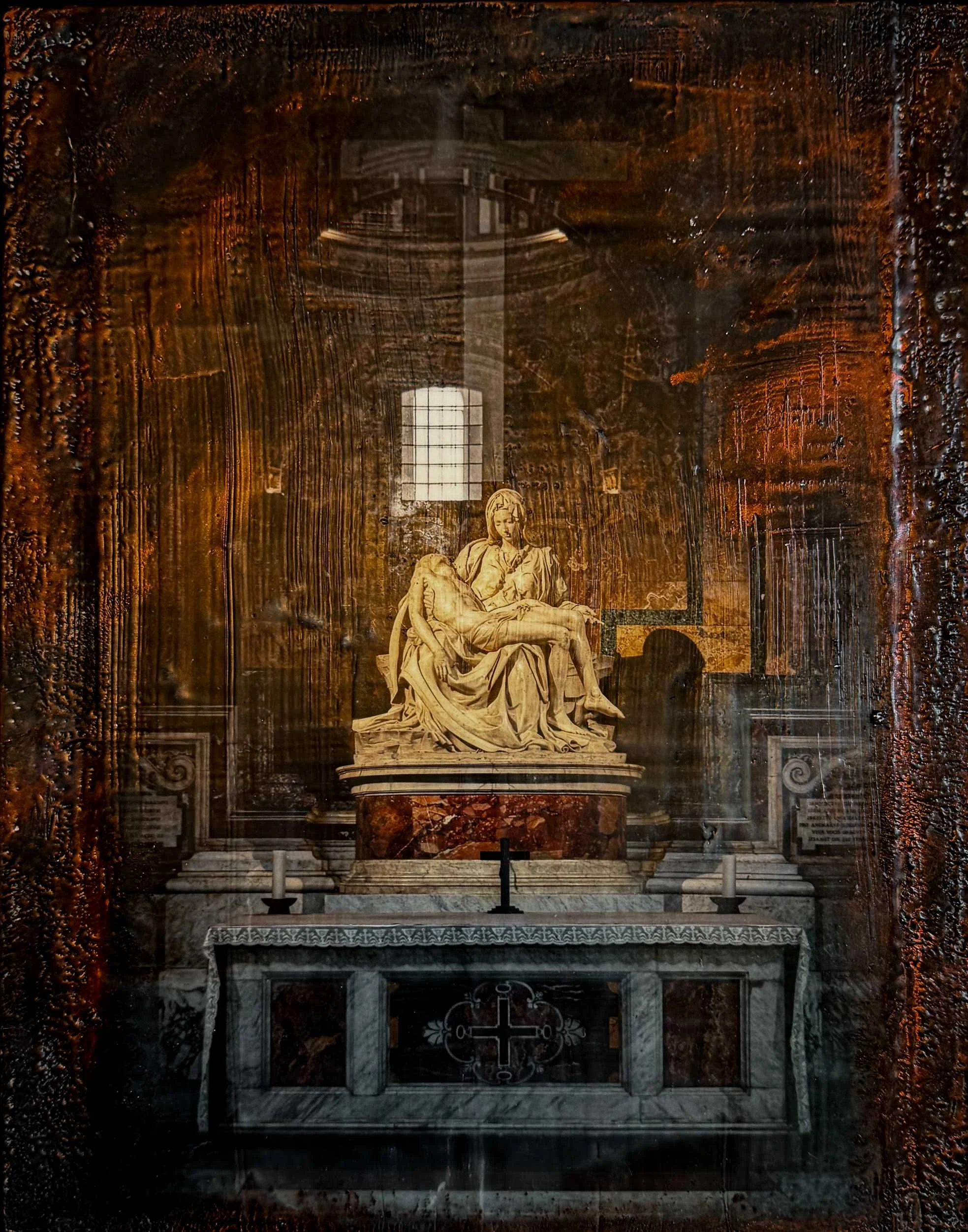 Photo Encaustic � Mixed Media-005-La Pieta_Encaustic.jpg