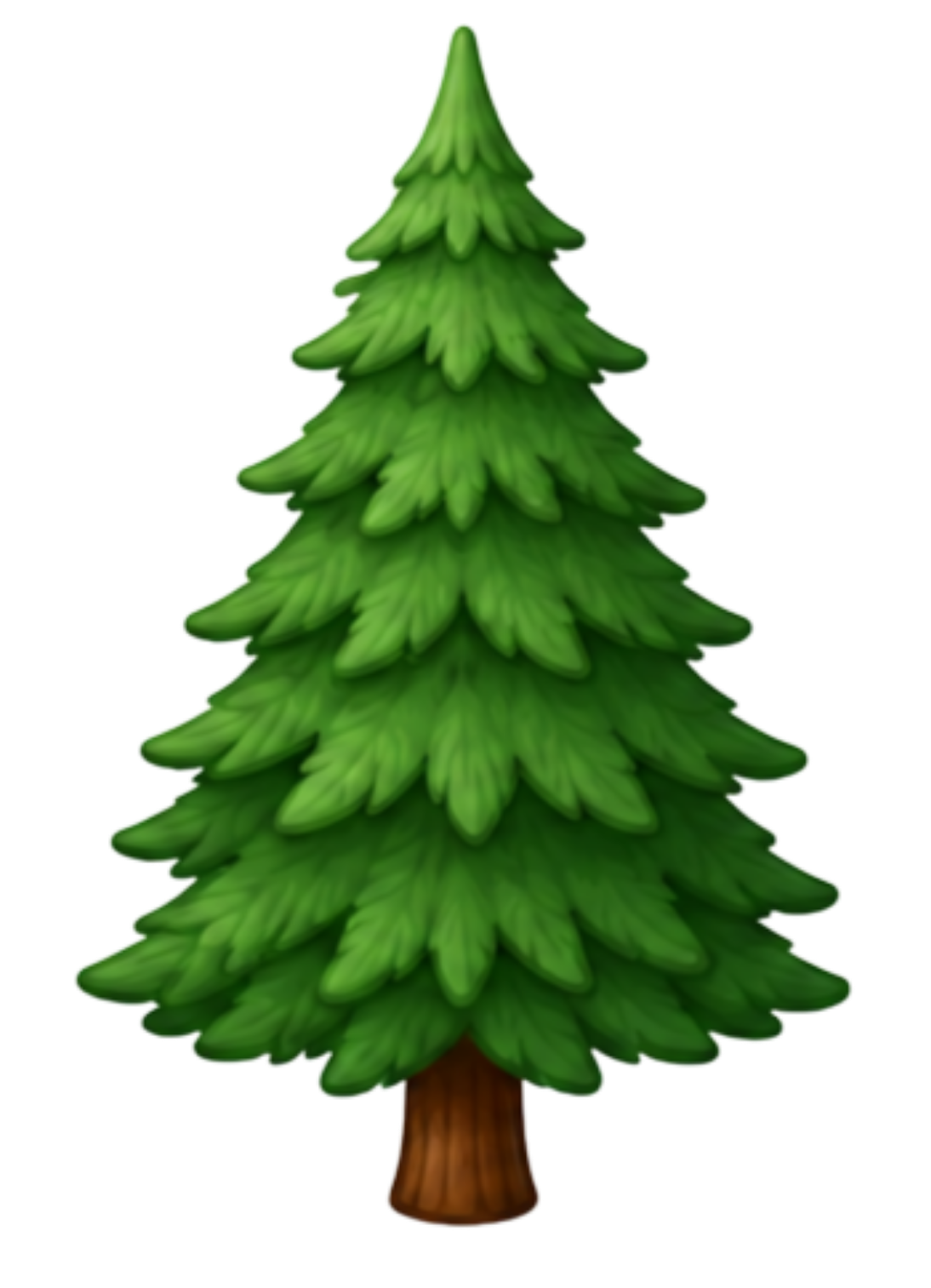 Pine tree icon representing the Pines Grow Group, ages 9 to 12, at Rooted Kids Therapy.