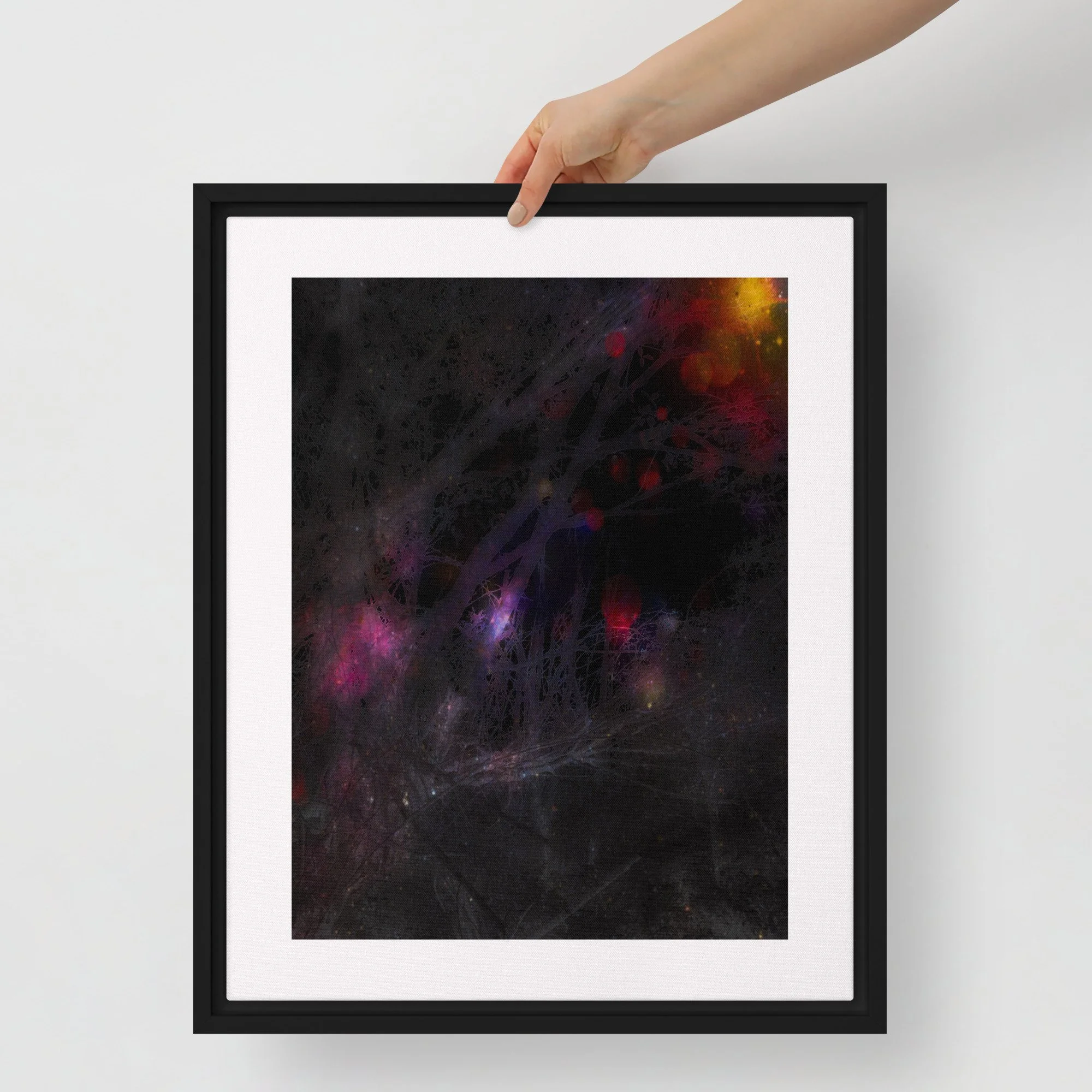 Adumbral Framed Canvas
