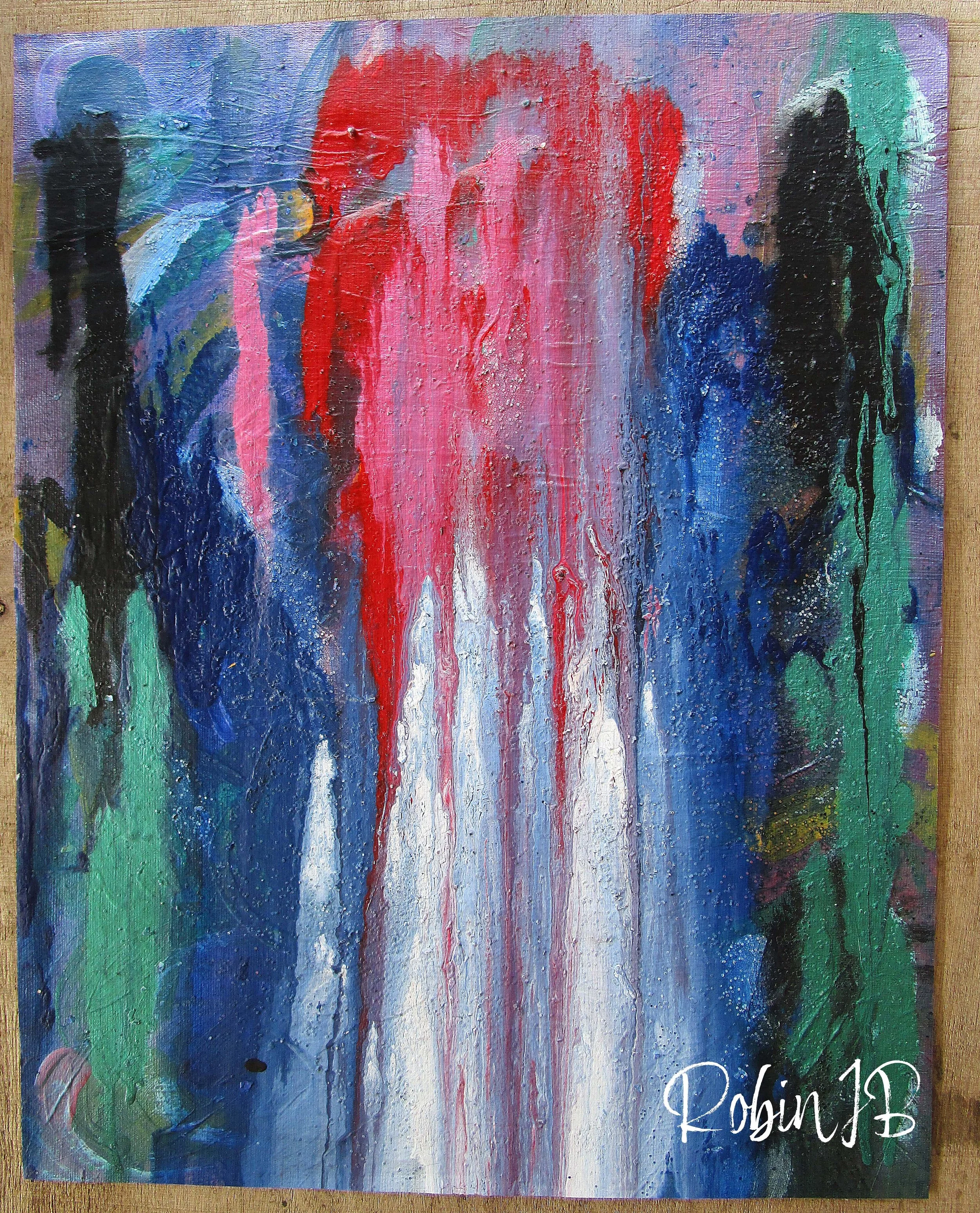 Hot Mess- Splatter.Drip Series