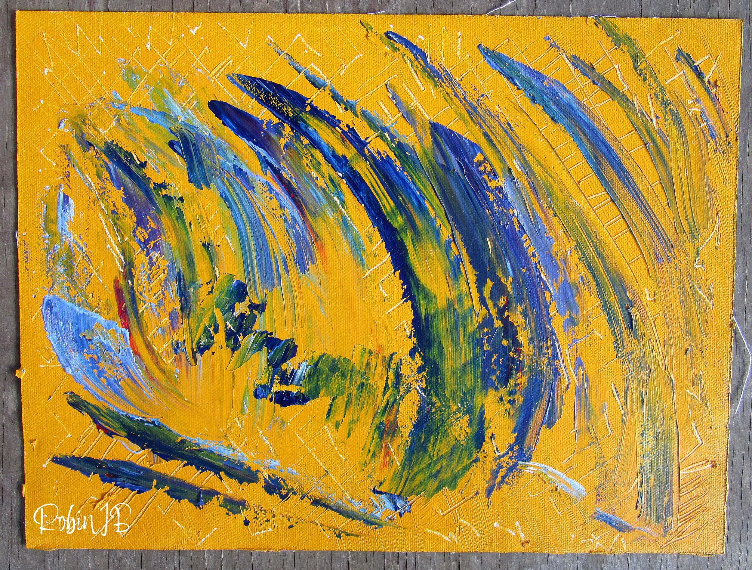 Yellow Abstraction