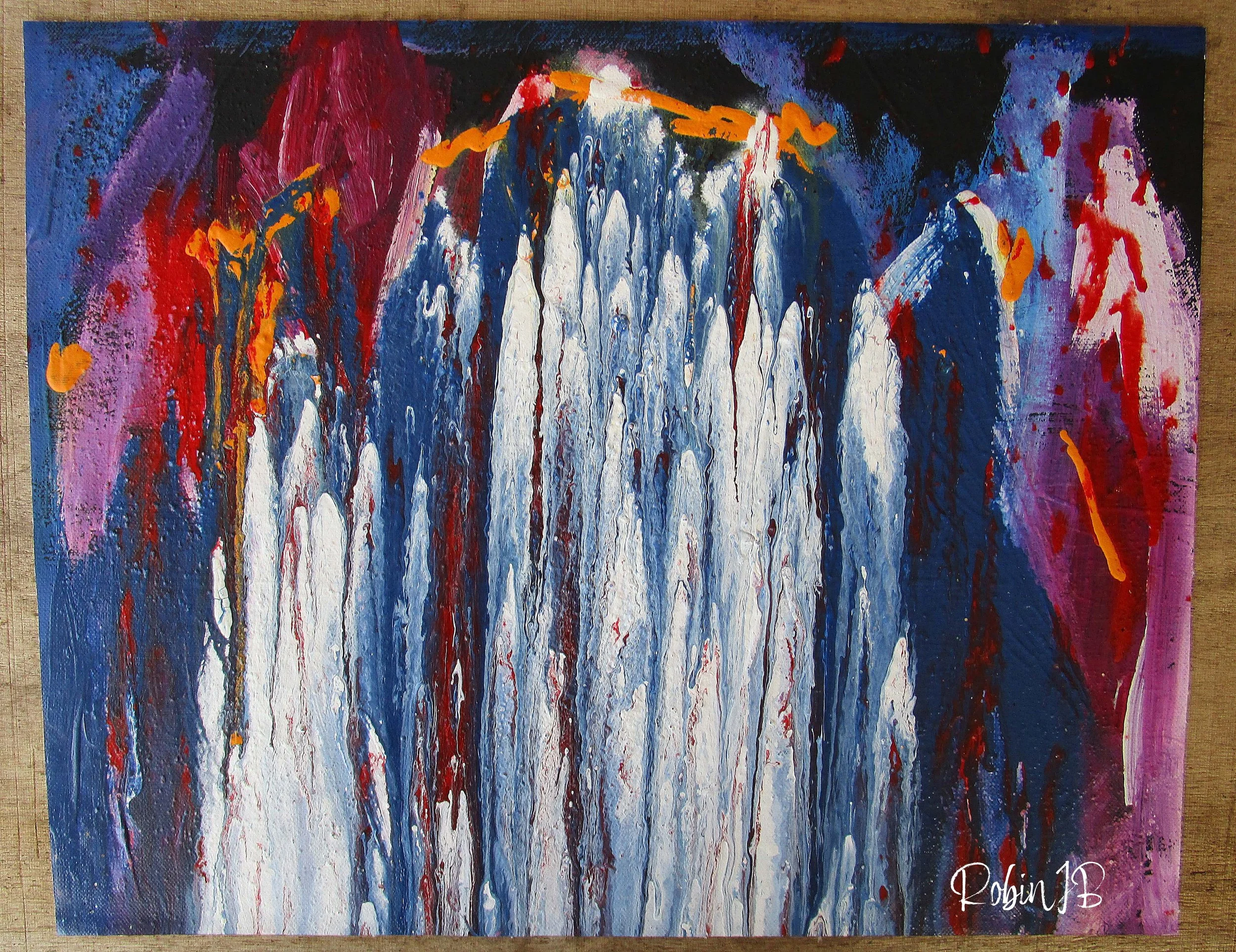 Abstraction I - Splatter.Drip Series