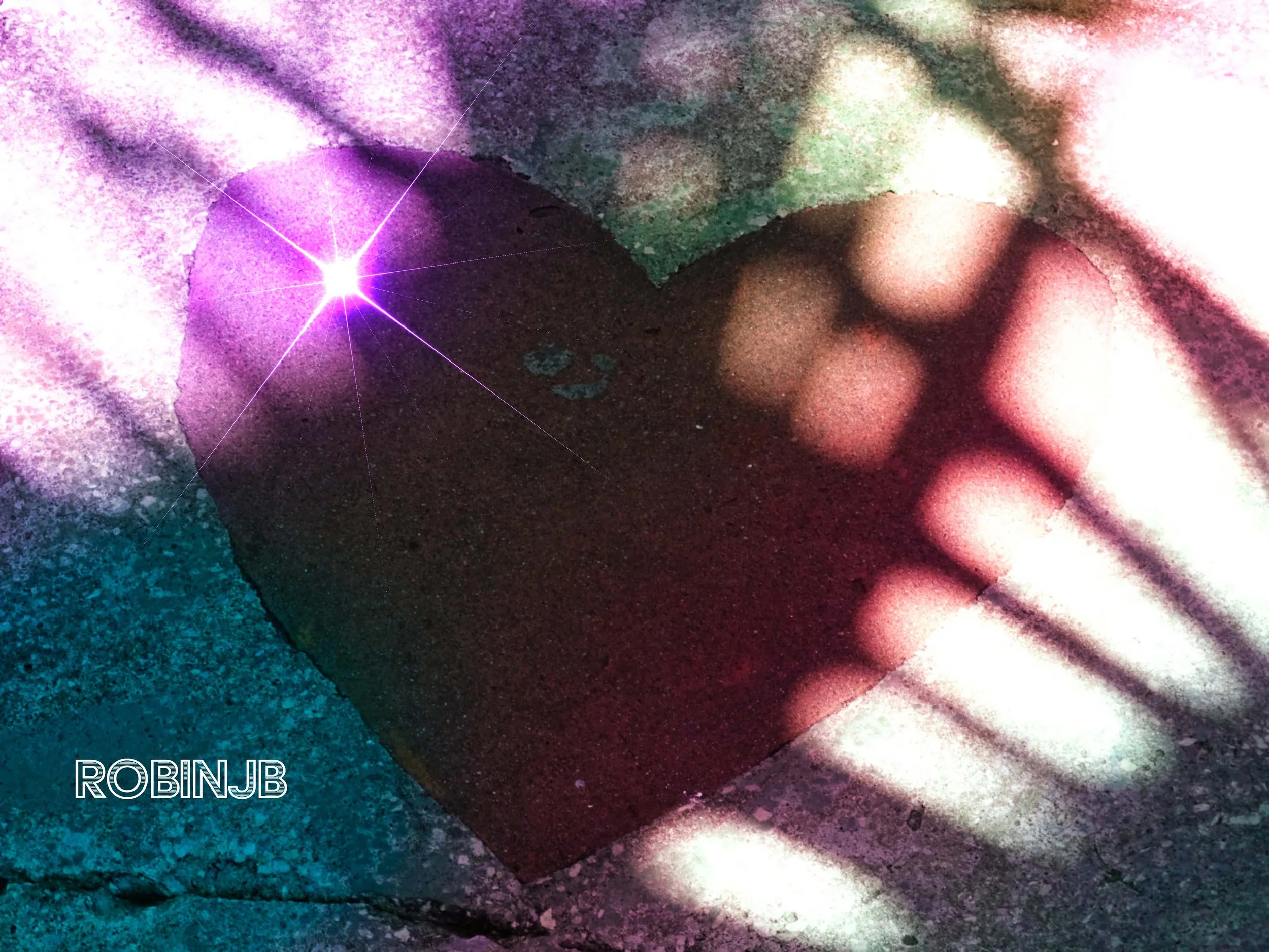 Rainbow Sparklie Heart