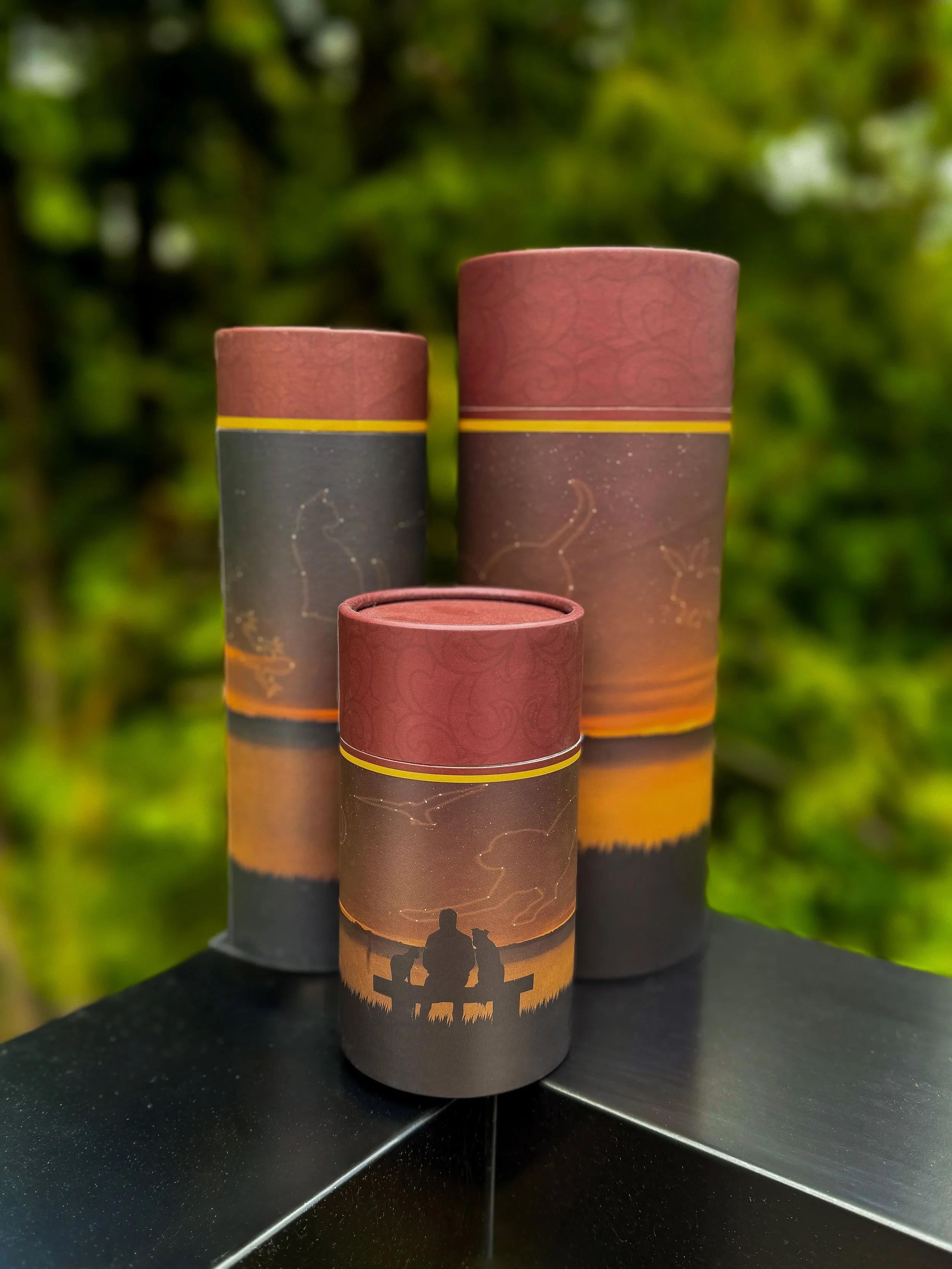 Scatter tube for burial or ease of spreading ashes