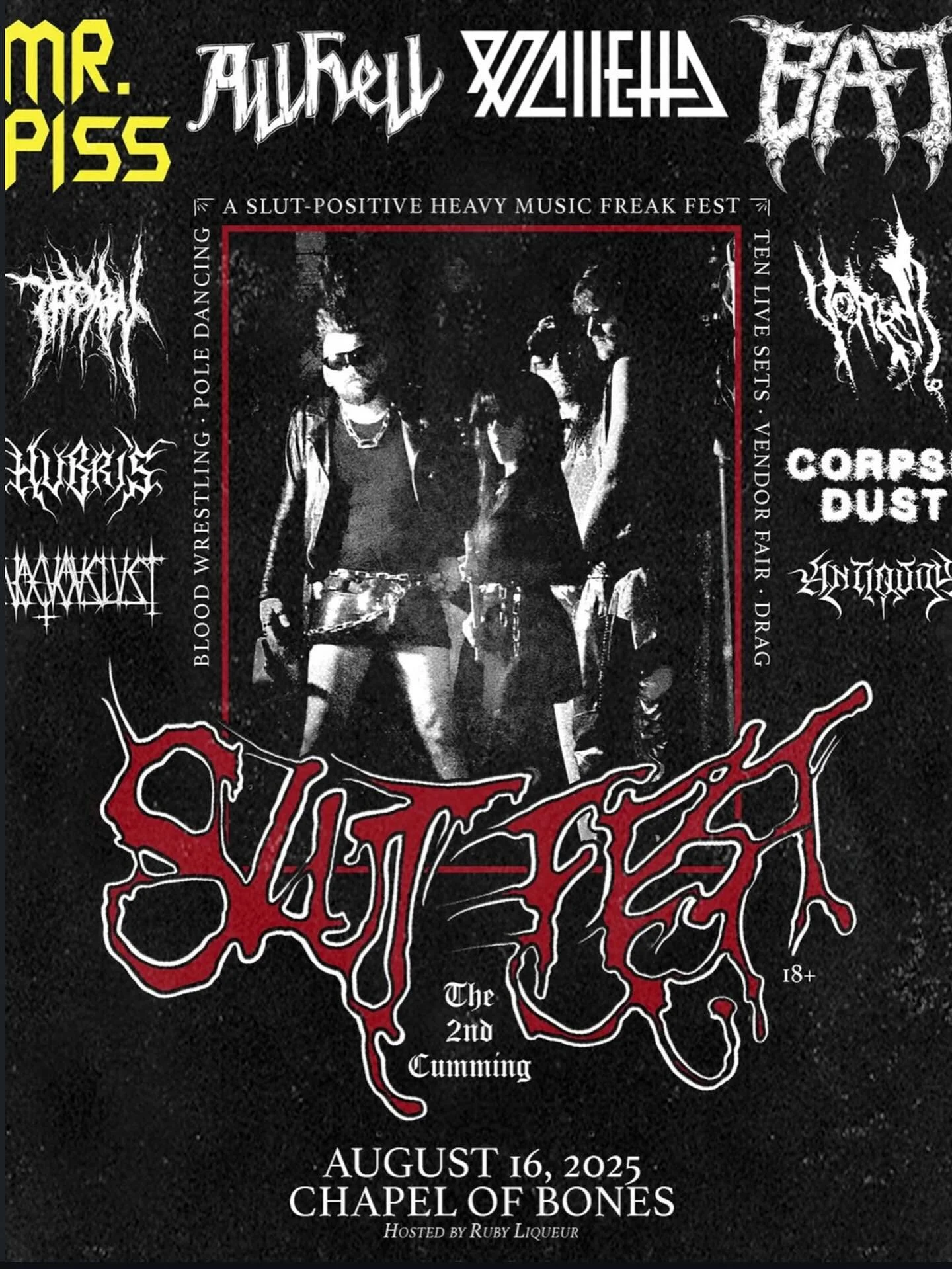Are you ready to devote yourself to the cause? The next PISS meeting is one week away. @slutfest919