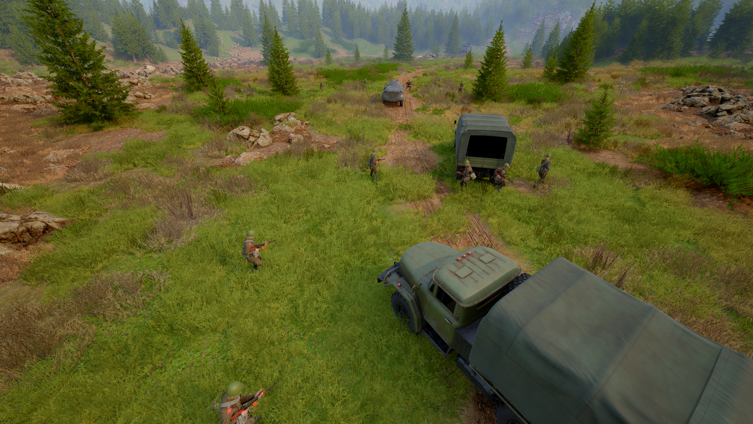 Ambush. In-game Unreal Engine 5.