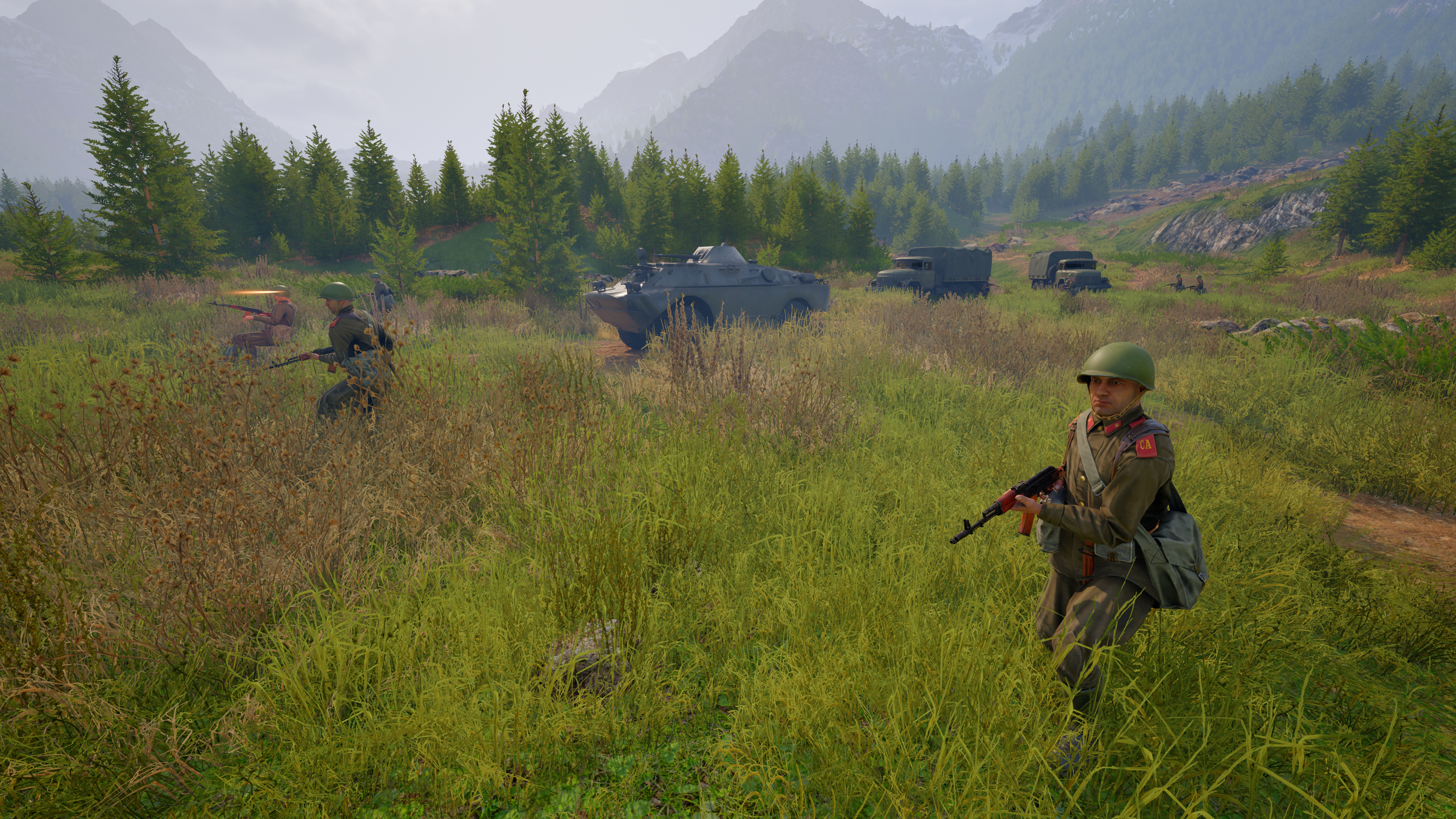 Ambush. In-game Unreal Engine 5.