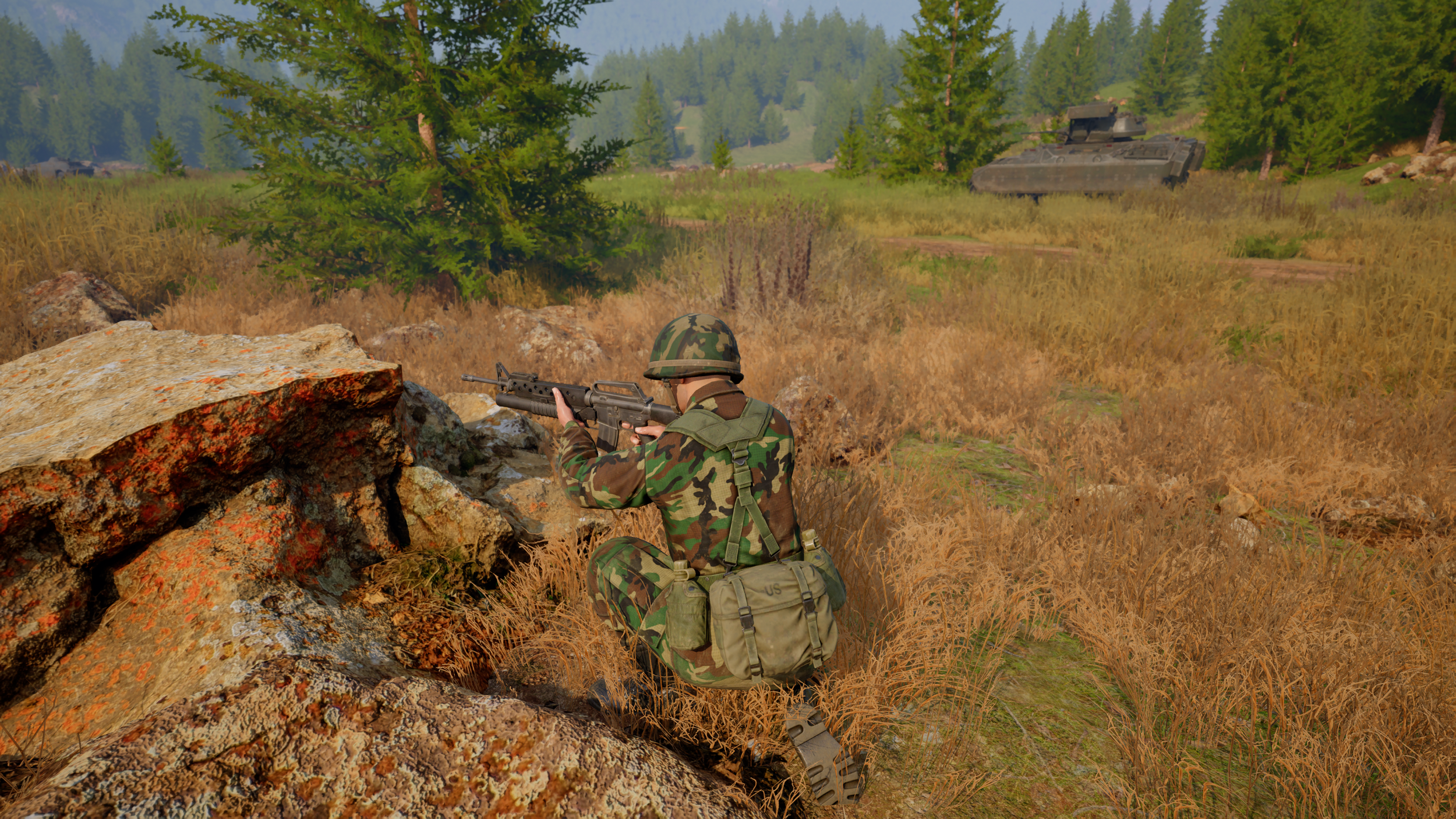 Ambush. In-game Unreal Engine 5.