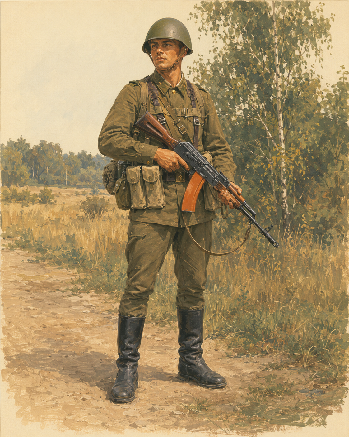 Soviet Motor Rifles Infantryman, circa 1985, DDR