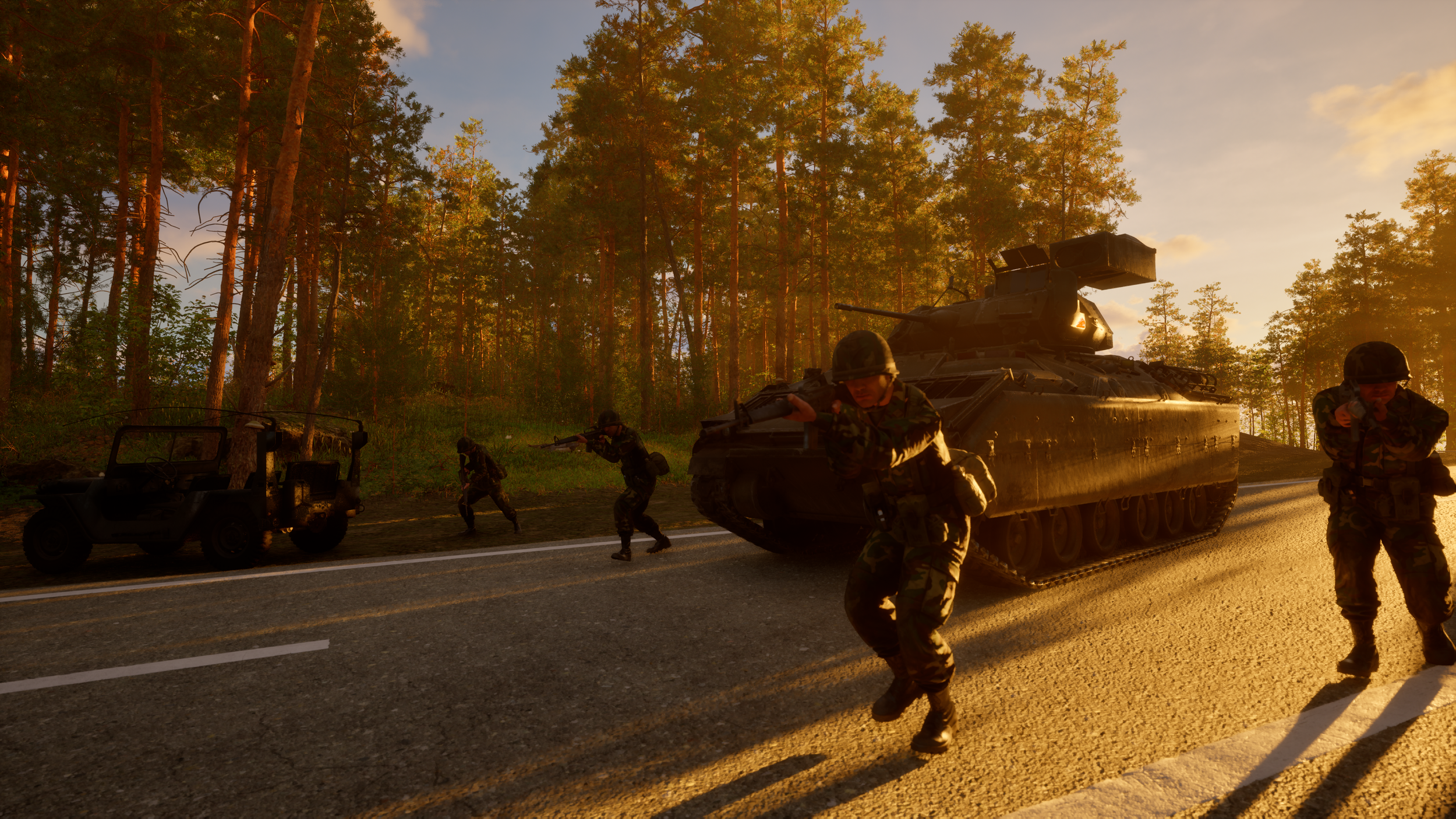 US Mechanized Infantry Squad, West Germany, circa 1985