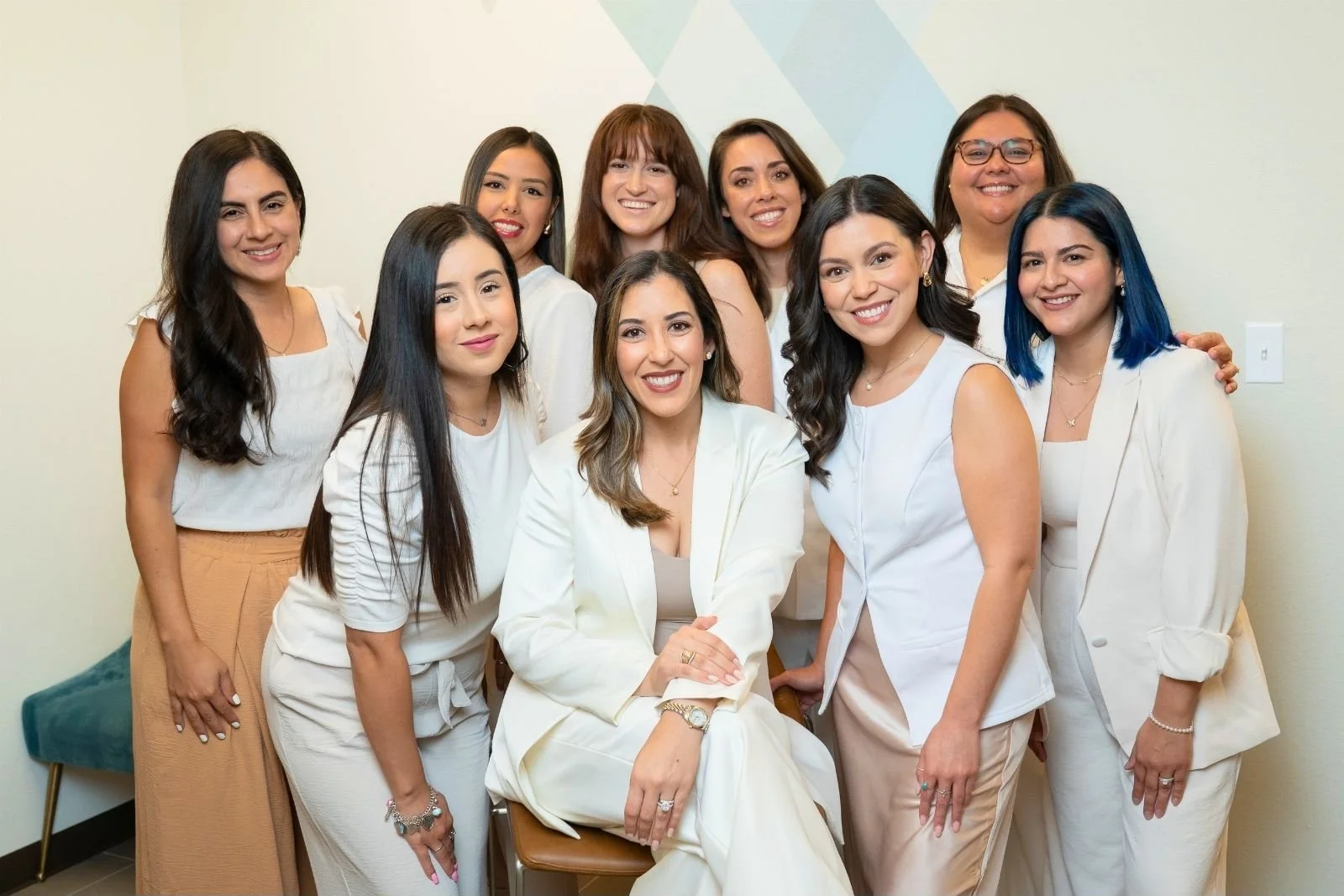 Heartsease Counseling Center counseling team group portrait in Edinburg, Texas.