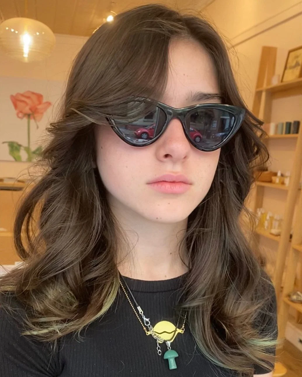 Beautiful side swept bangs @jetrhyshair

#SolanaBeachSalon #SanDiegoHair #sweptbangs