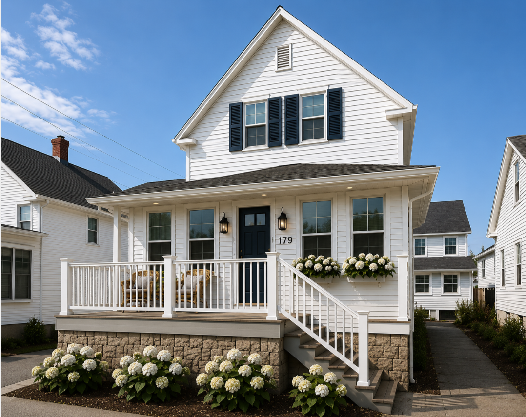 New England Beach Cottage