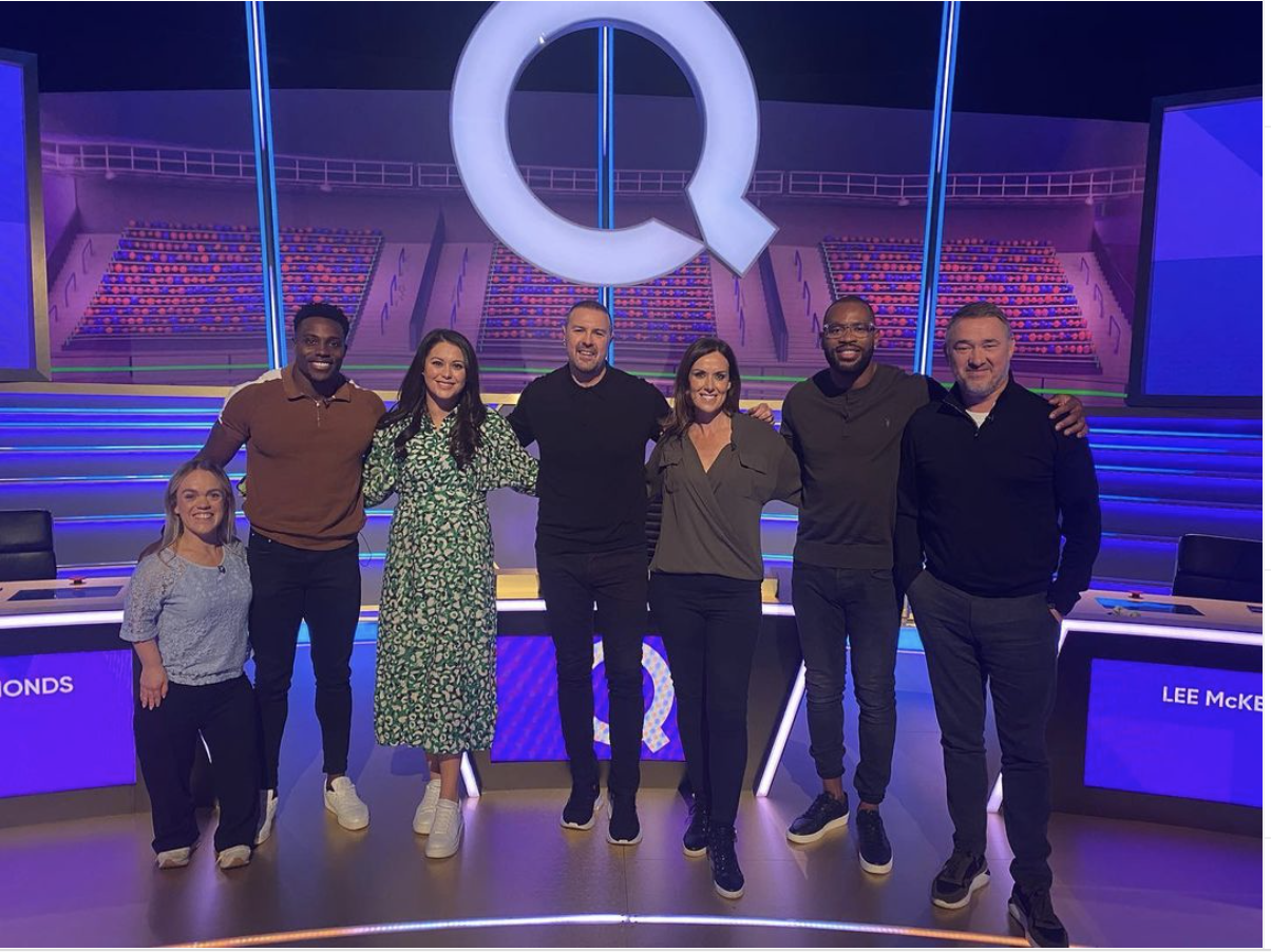 Stephen Hendry + BBC Question of Sport