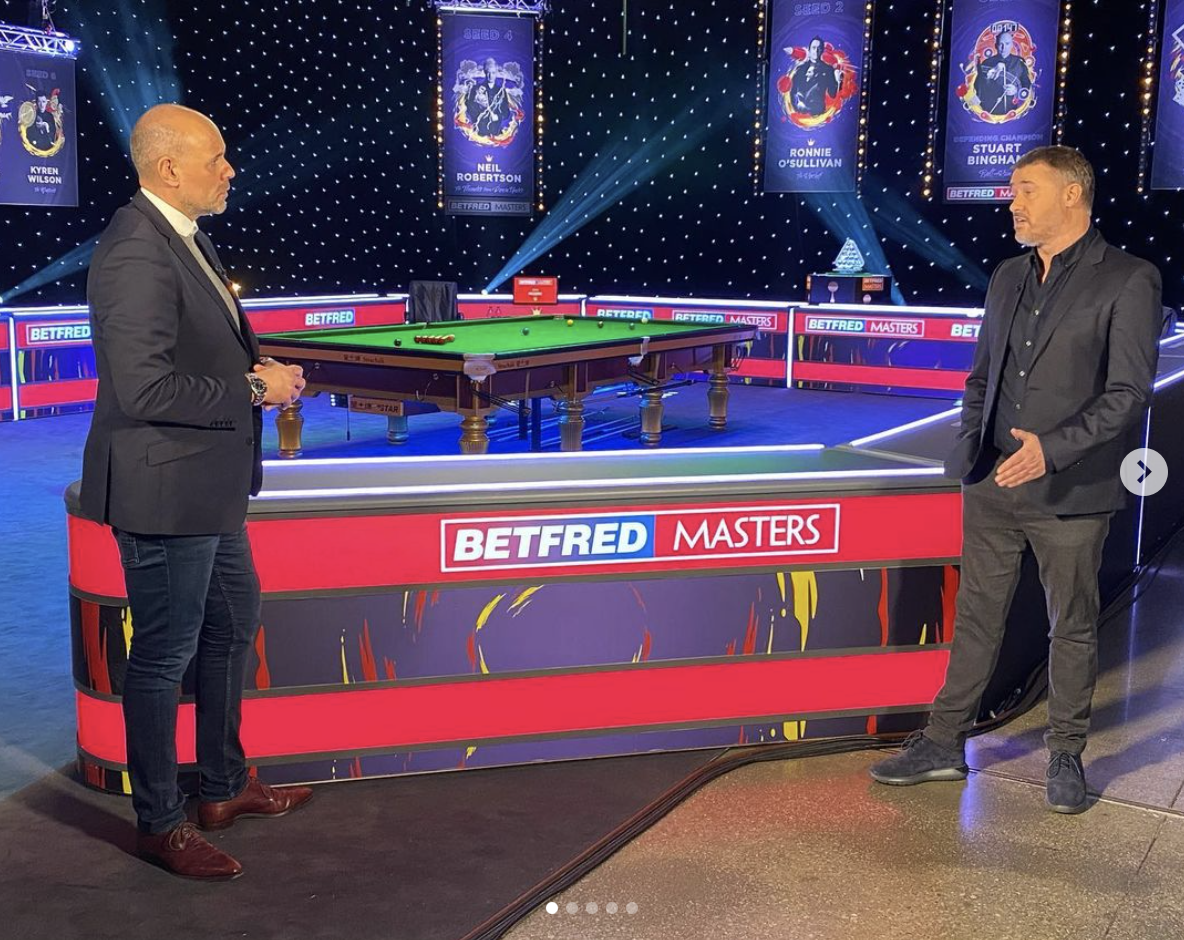 Stephen Hendry + BBC
