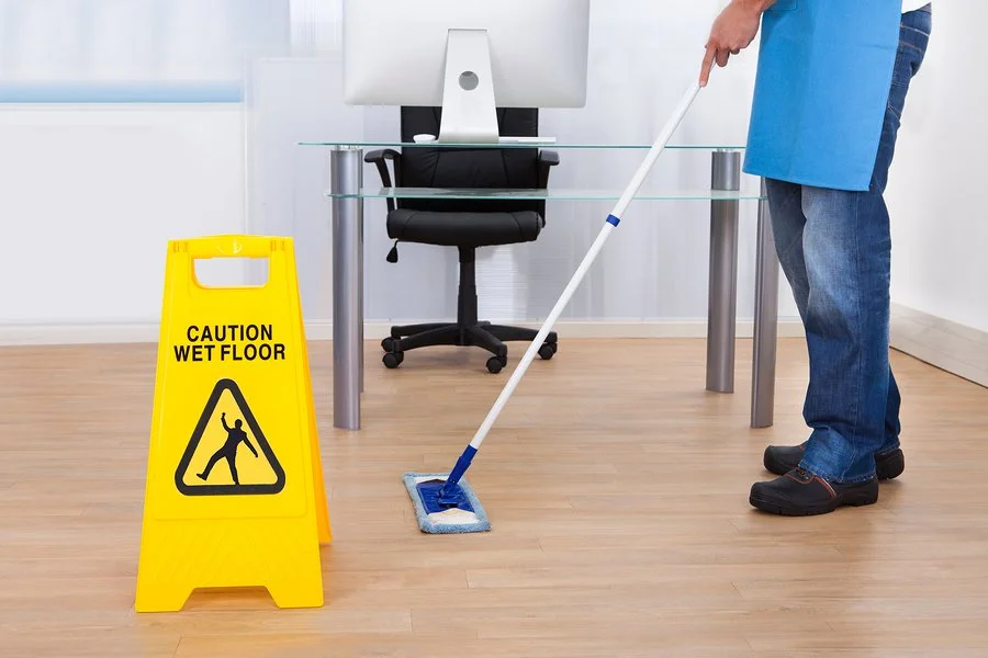 Wax and Strip floors