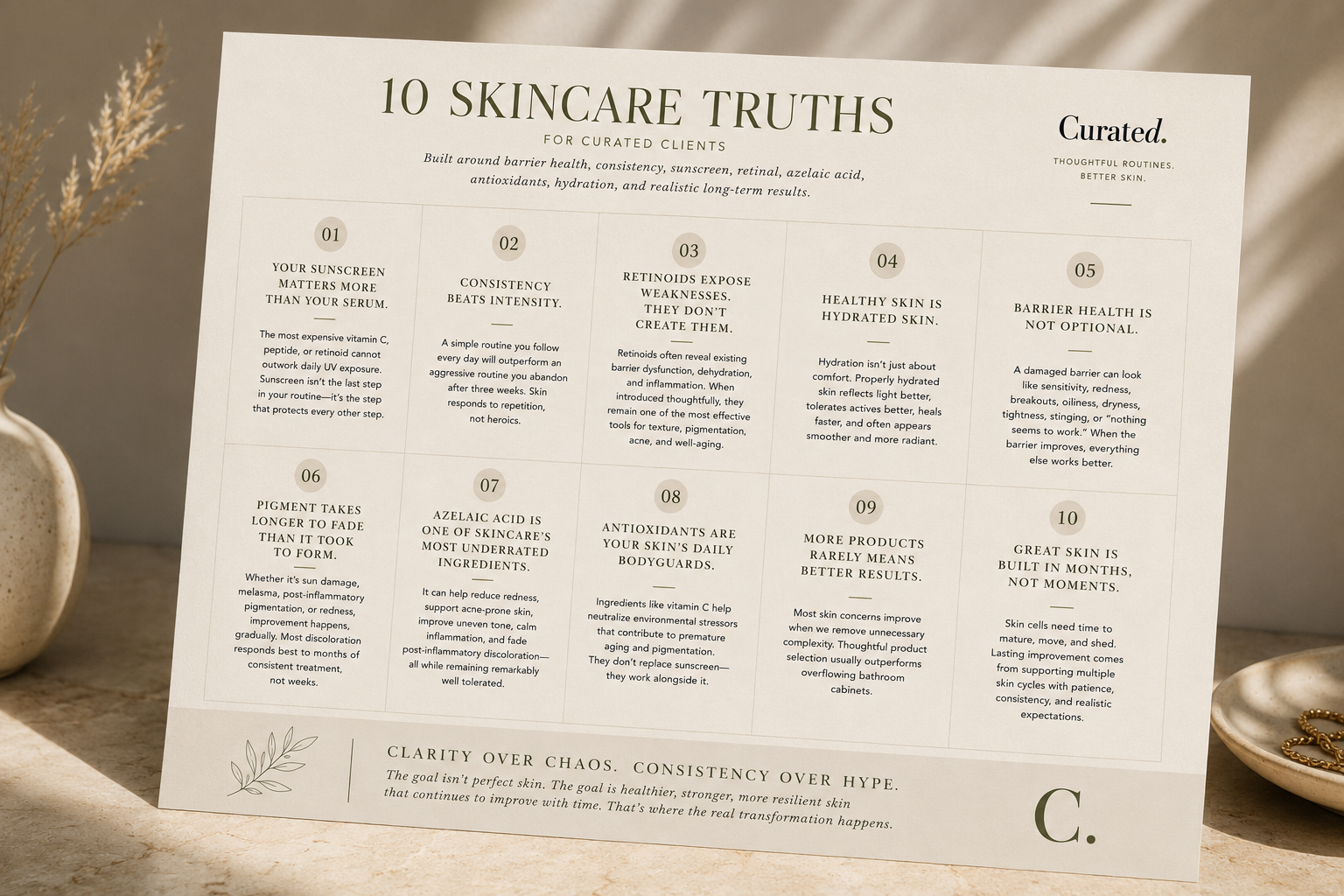 10 Skincare Truths