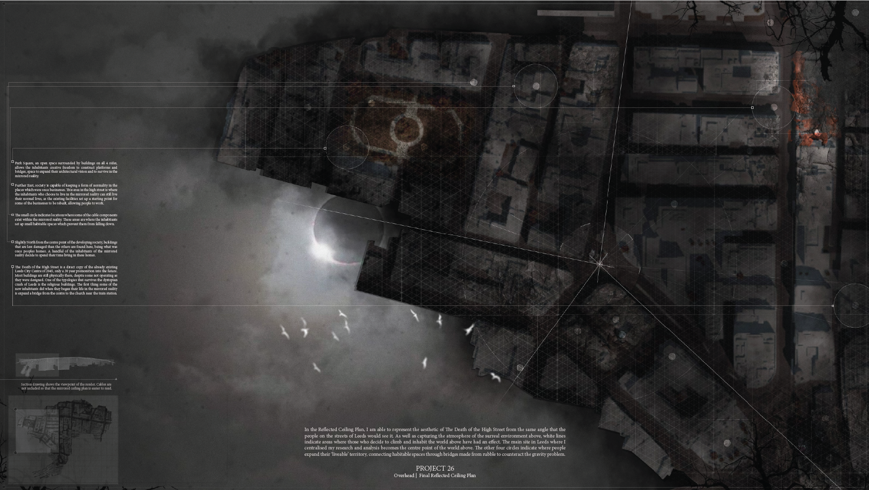 The Reflected Ceiling Plan  |  What is seen when we look up?