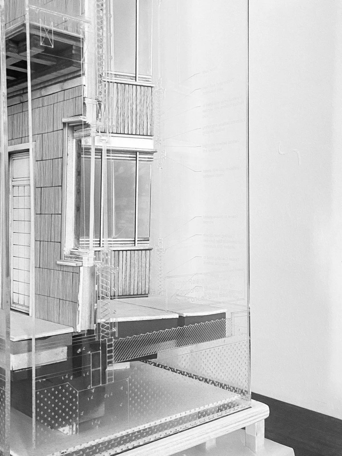 BA3 Technology Thesis Model  |  16sqm Bay of The House of the Unburdened  at 1:20