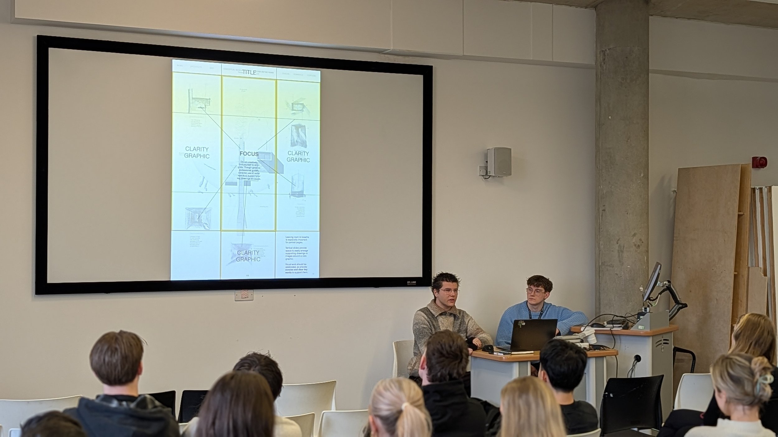 Mentoring in Undergraduate  |  Discussing Graphic Visuallisation with a Peer