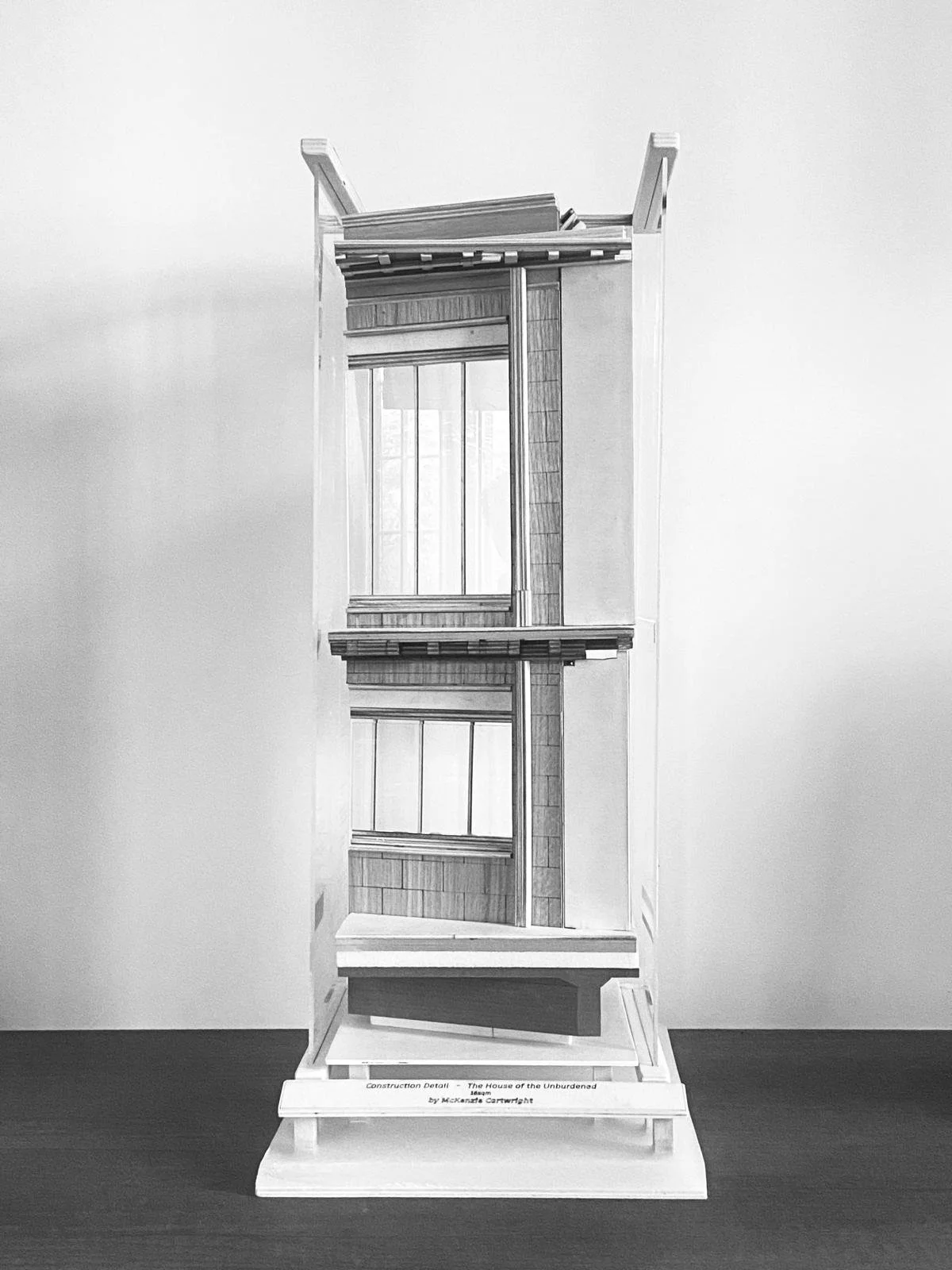 BA3 Technology Thesis Model  |  16sqm Bay of The House of the Unburdened  at 1:20