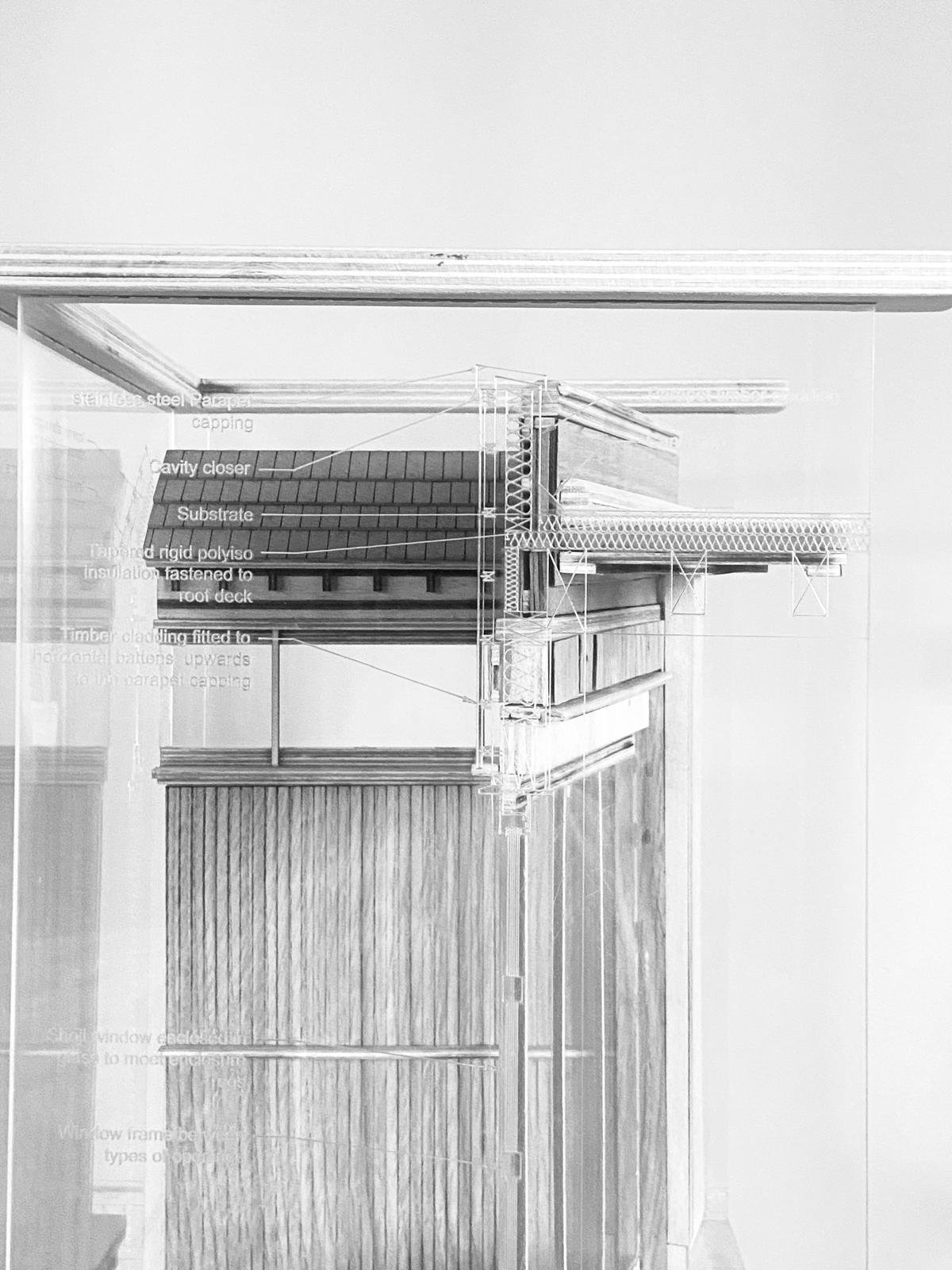 BA3 Technology Thesis Model  |  16sqm Bay of The House of the Unburdened  at 1:20