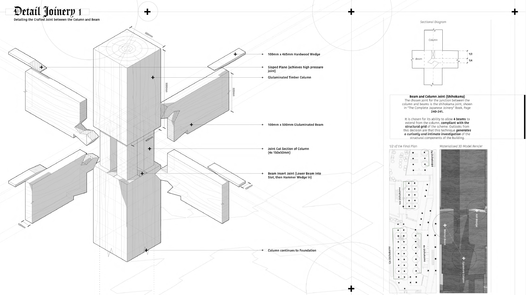 Shihokama Joinery  |  Detailing the Structure