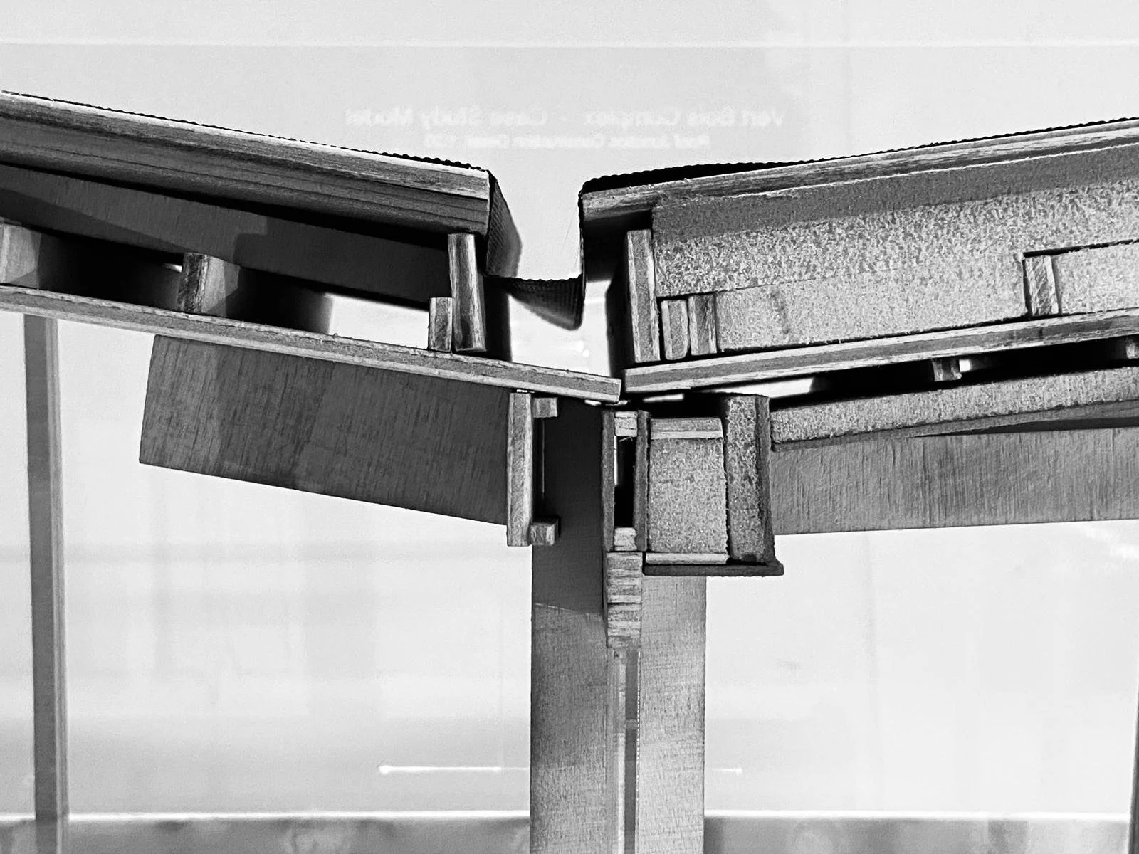 BA3 Technology Case Study Model  |  Vert Bois School, France  (Roof Detail)